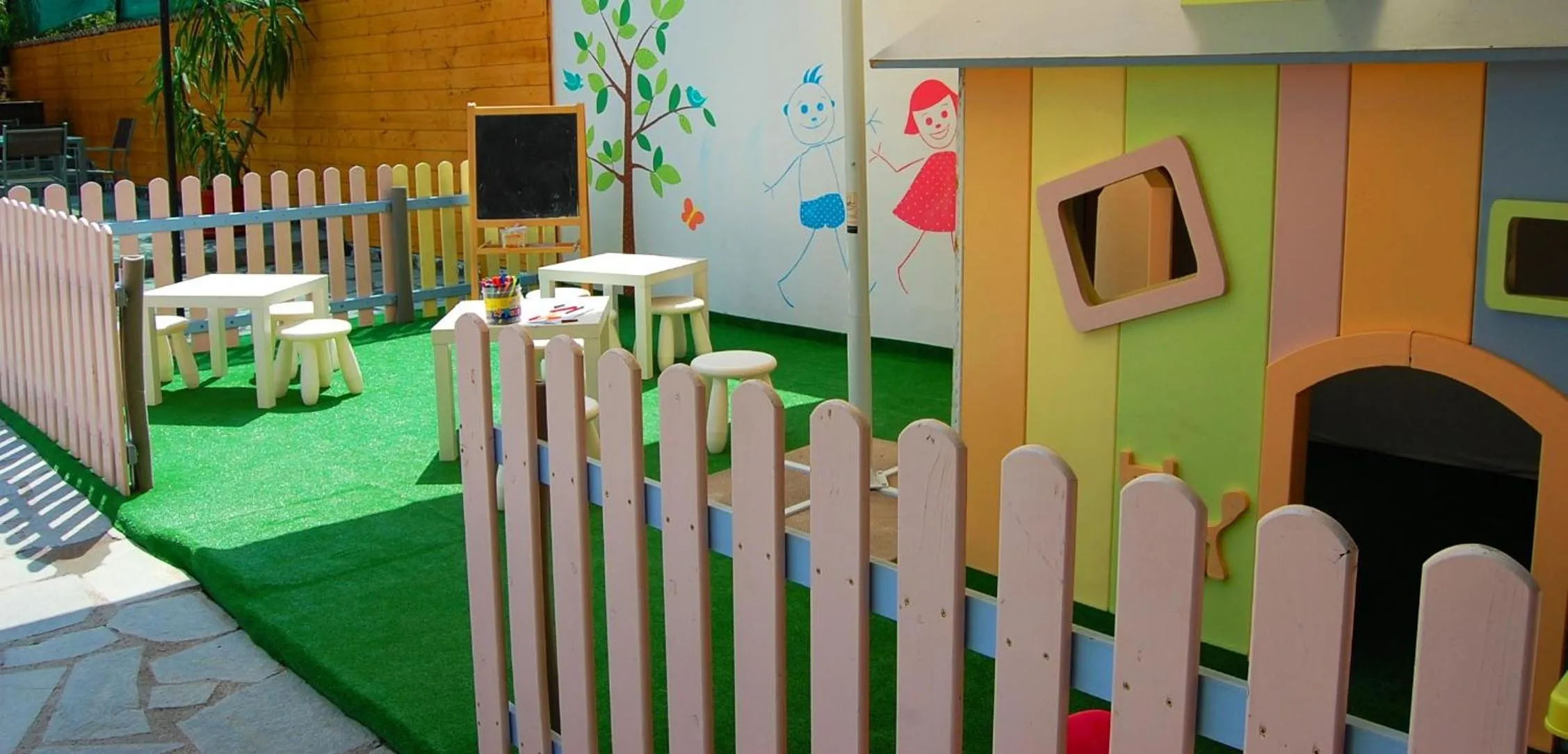 Children play ground in Family Prim Hotel