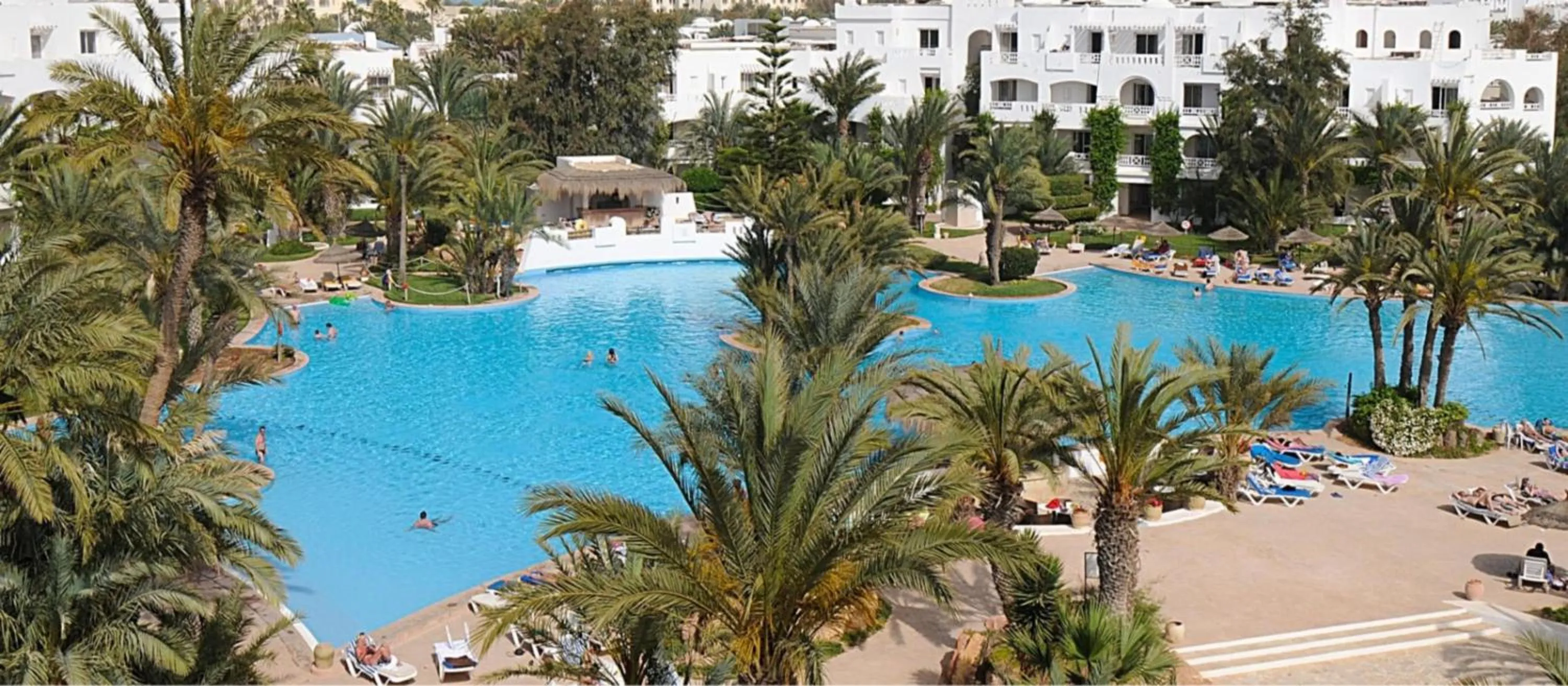 Swimming pool in Djerba Resort- Families and Couples Only