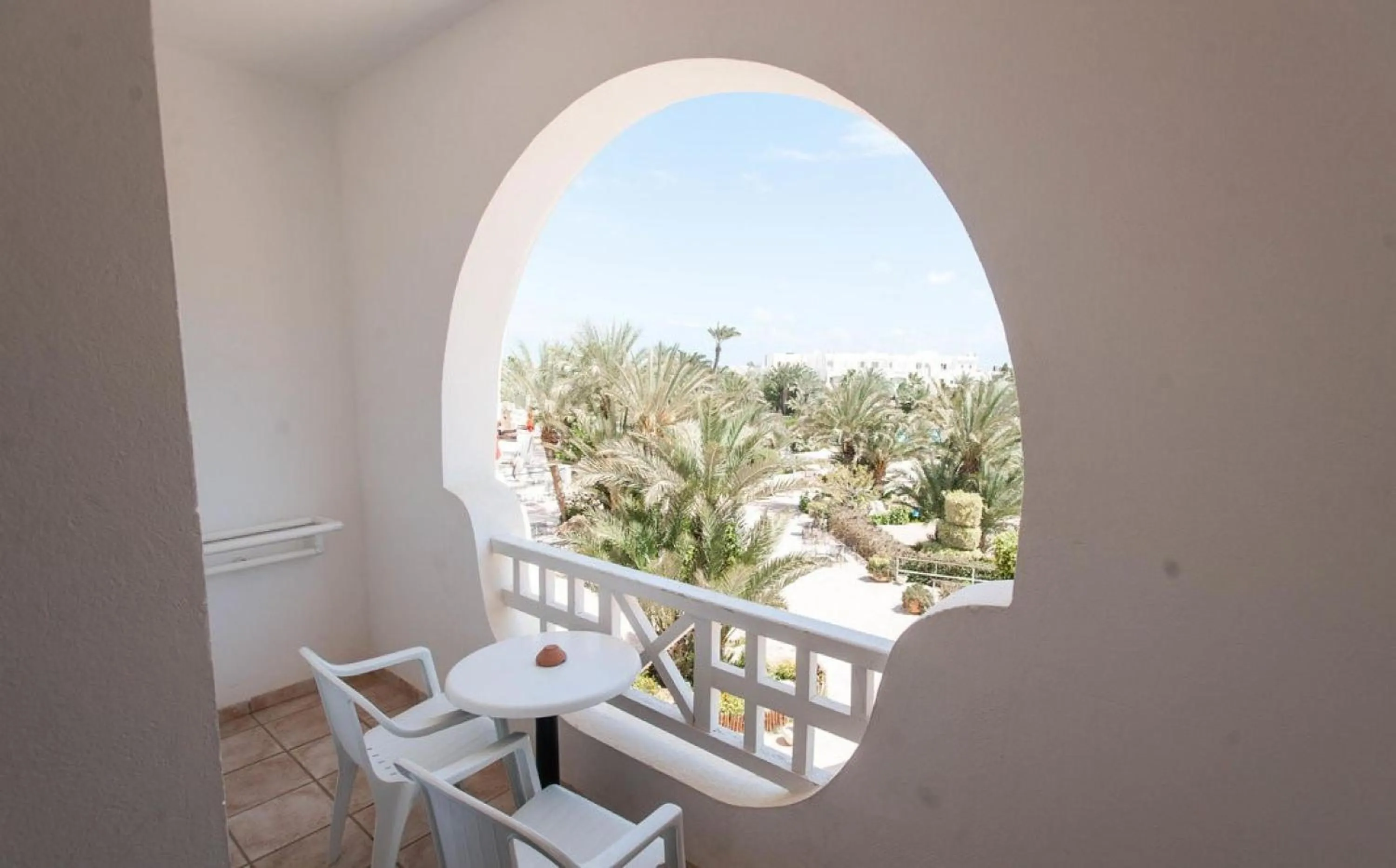 Balcony/Terrace in Djerba Resort- Families and Couples Only