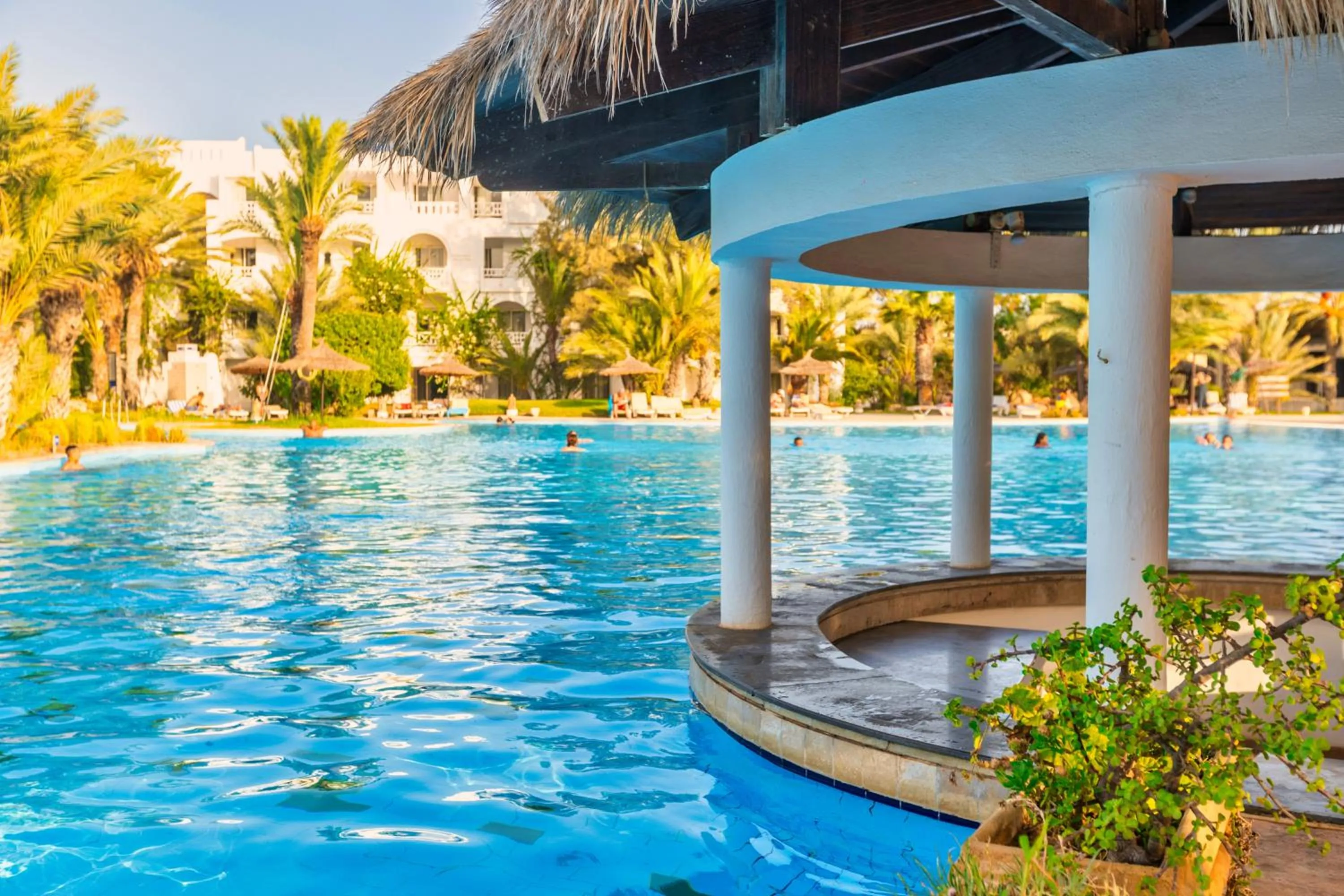 Swimming pool in Djerba Resort- Families and Couples Only