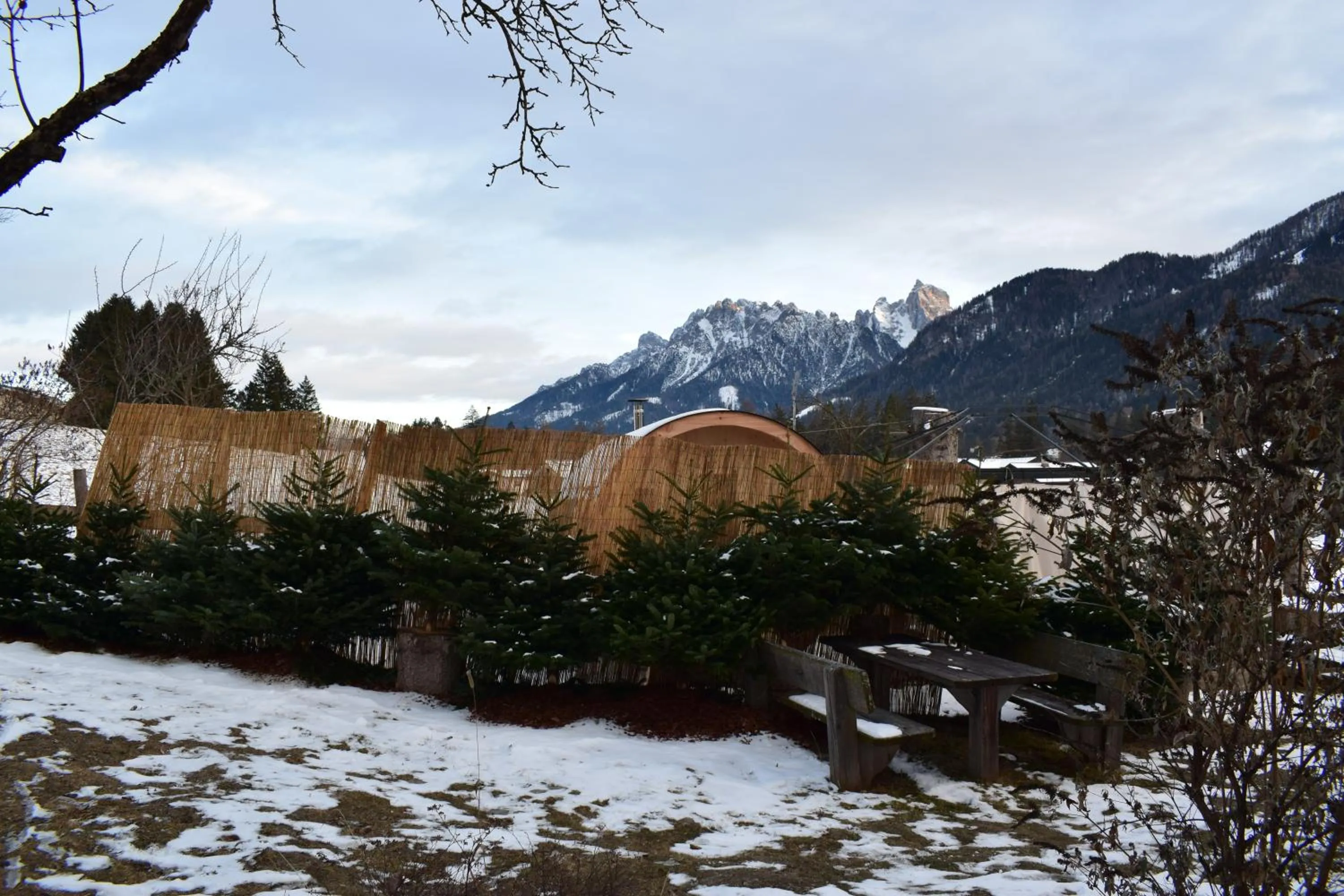 Sauna in Garni Appartments Helvetia