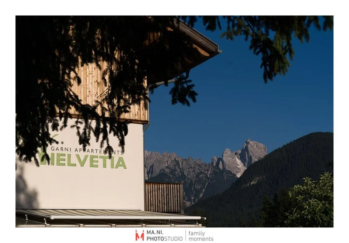 Mountain view in Garni Appartments Helvetia
