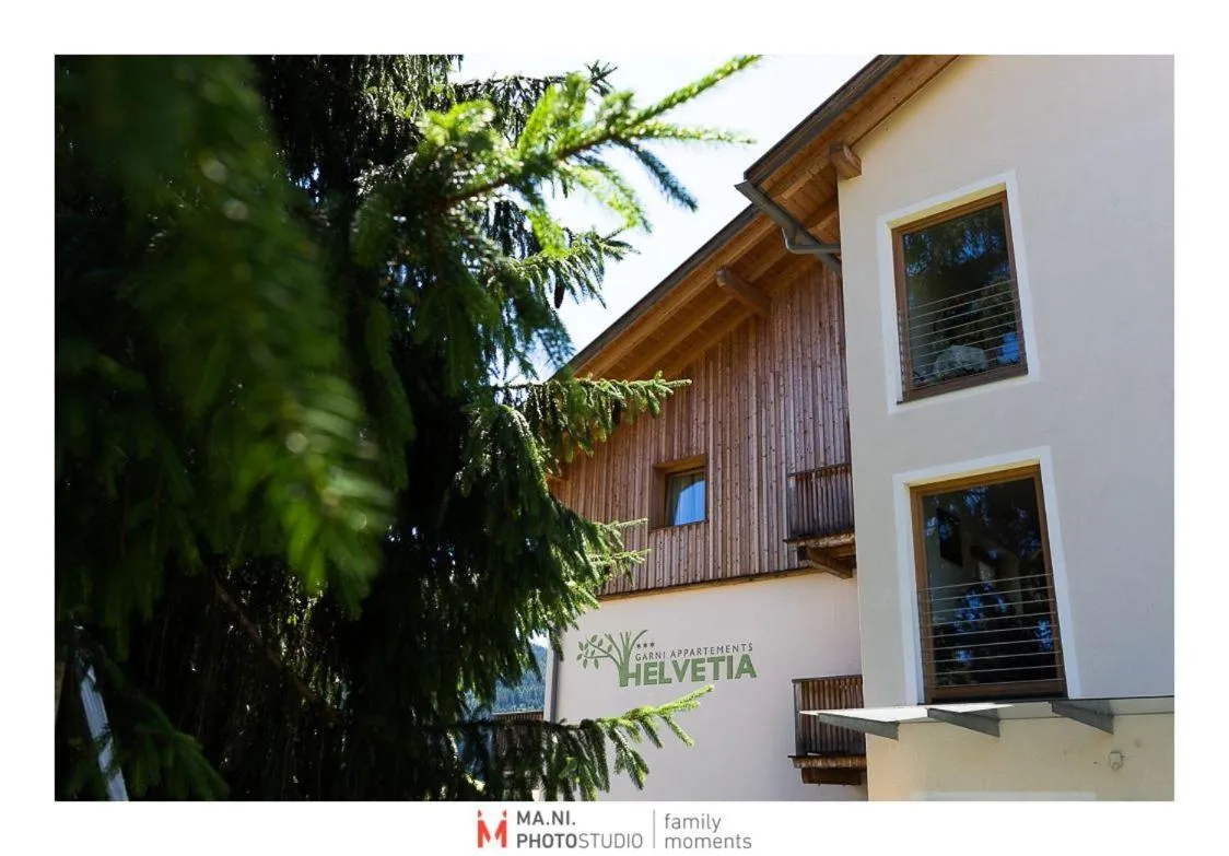 Property building in Garni Appartments Helvetia
