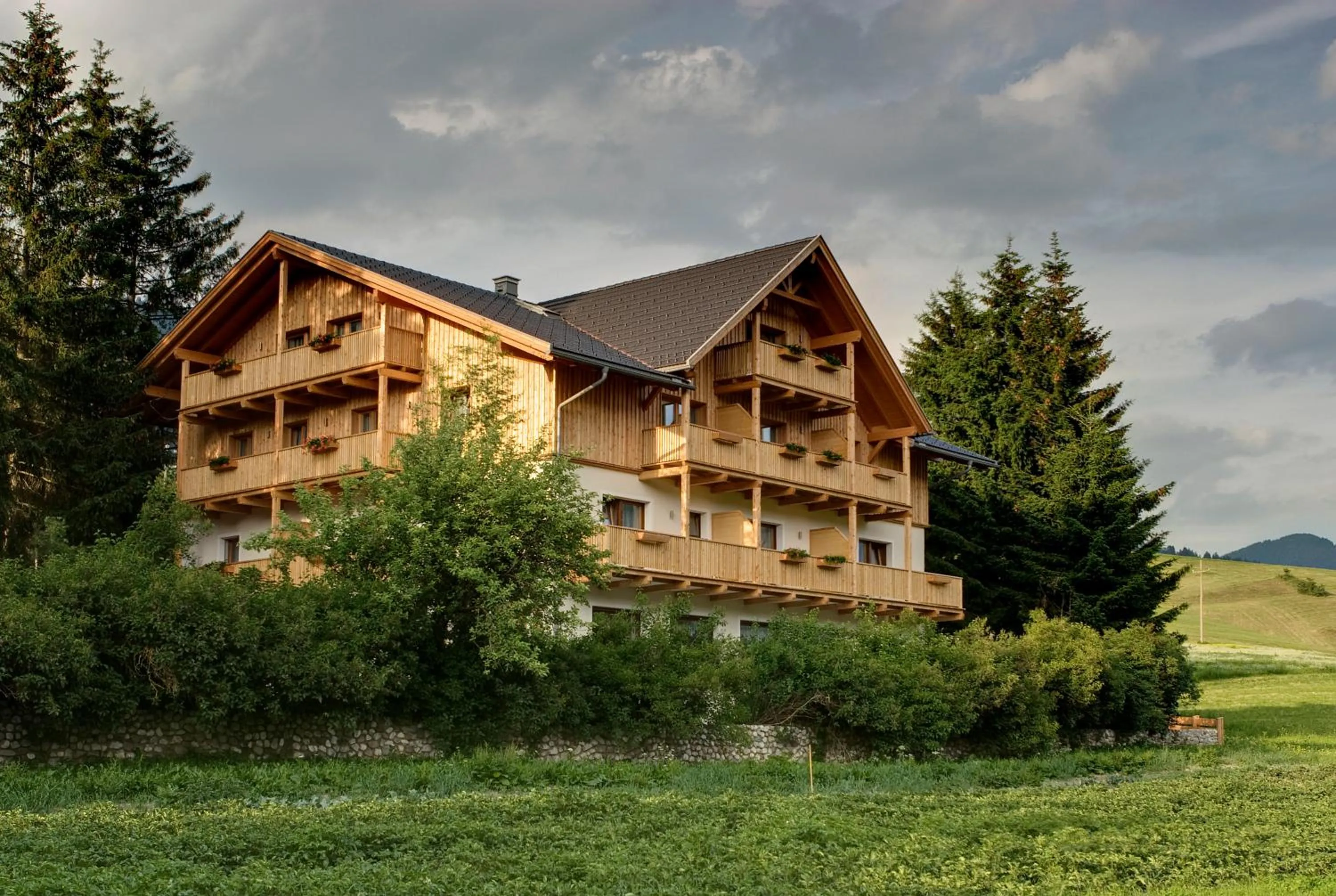 Property building in Garni Appartments Helvetia