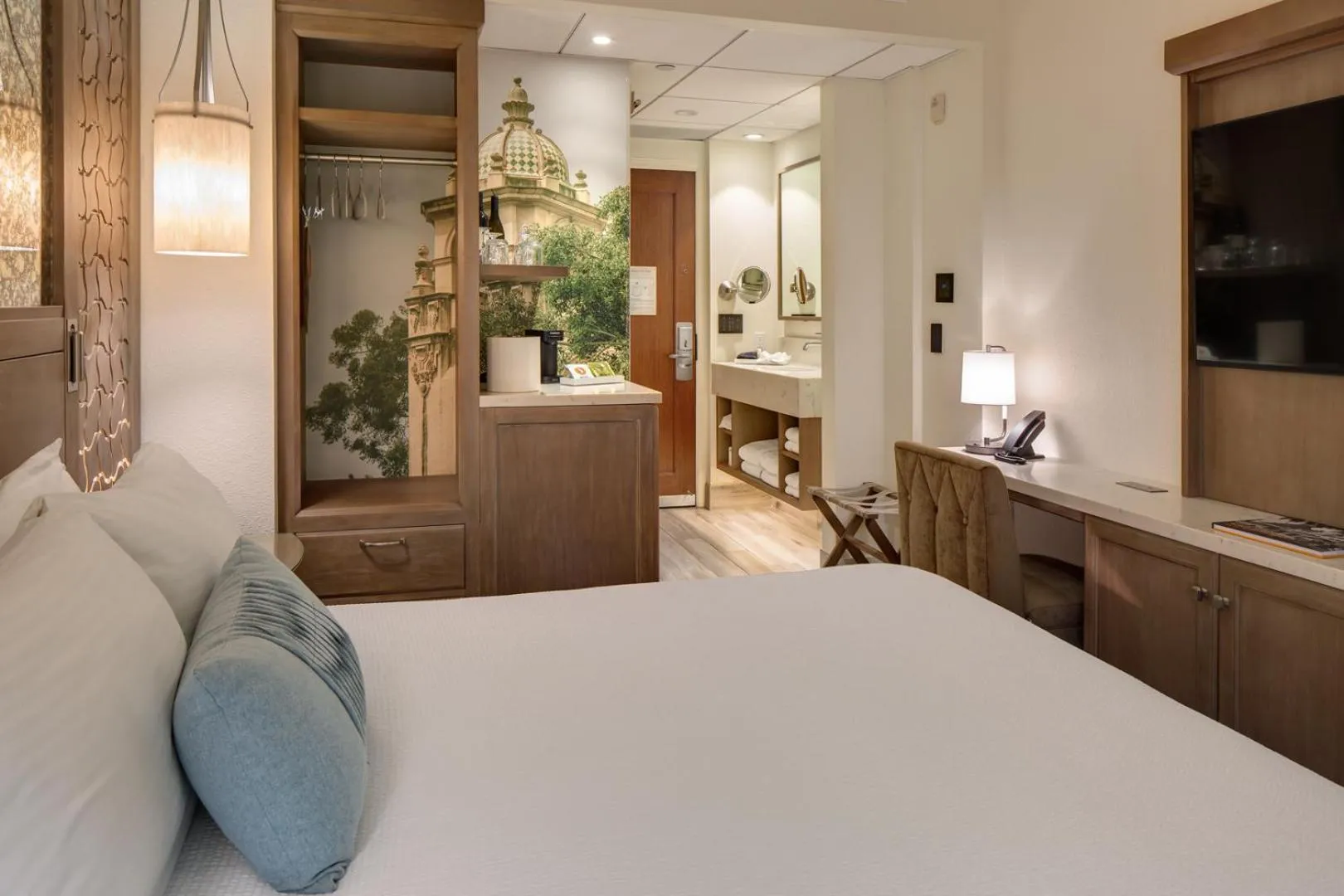 Bed in The Sofia Hotel