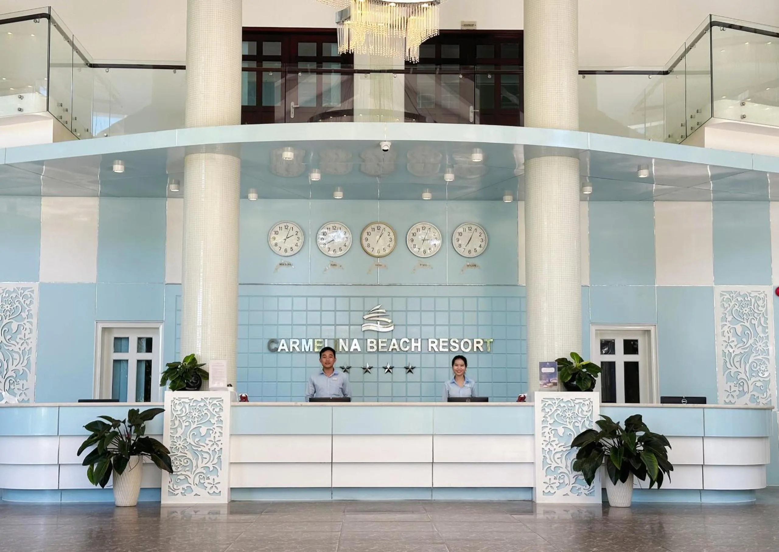 Property building in Carmelina Beach Resort Ho Tram