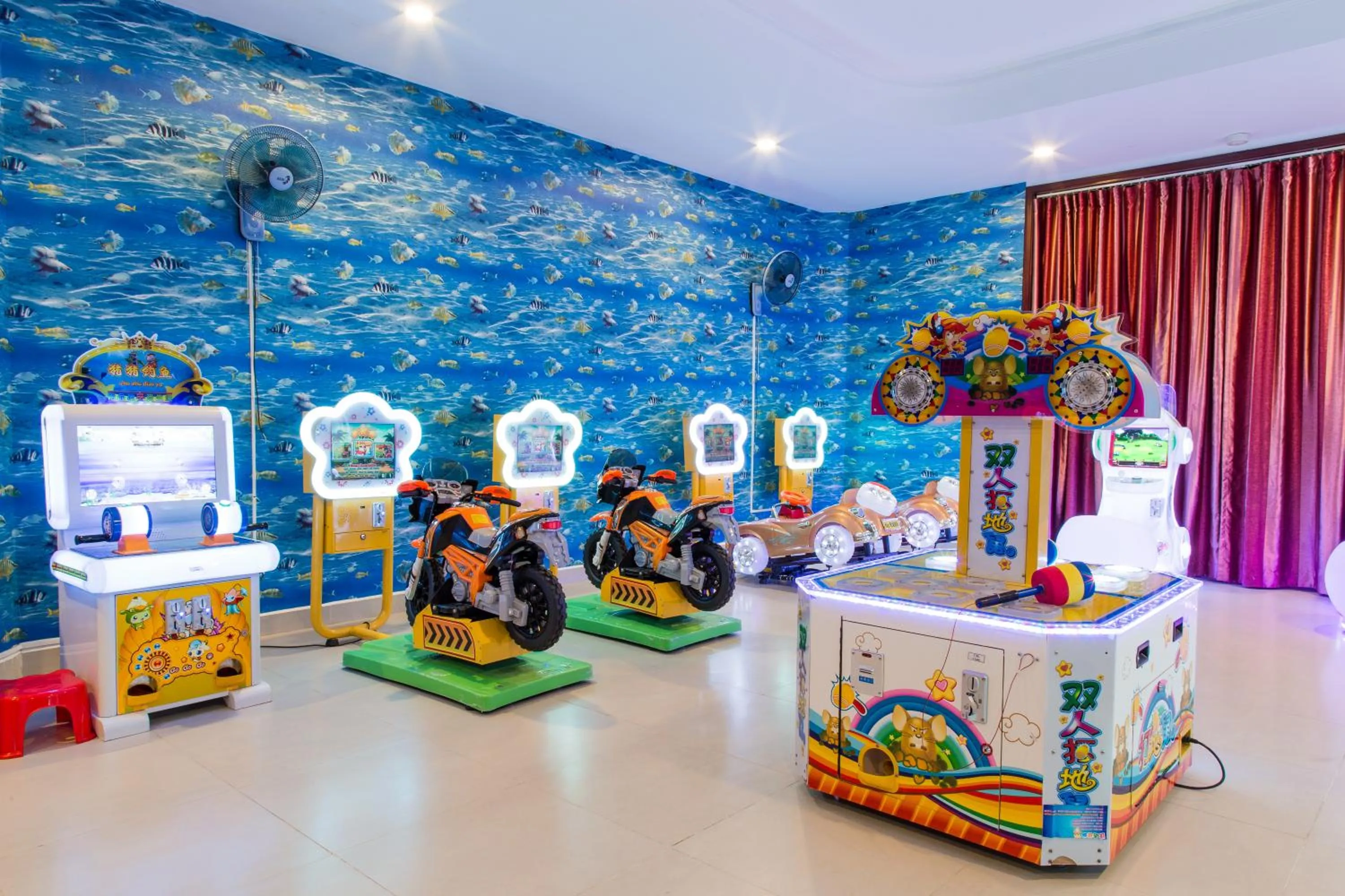 Game Room in Carmelina Beach Resort Ho Tram