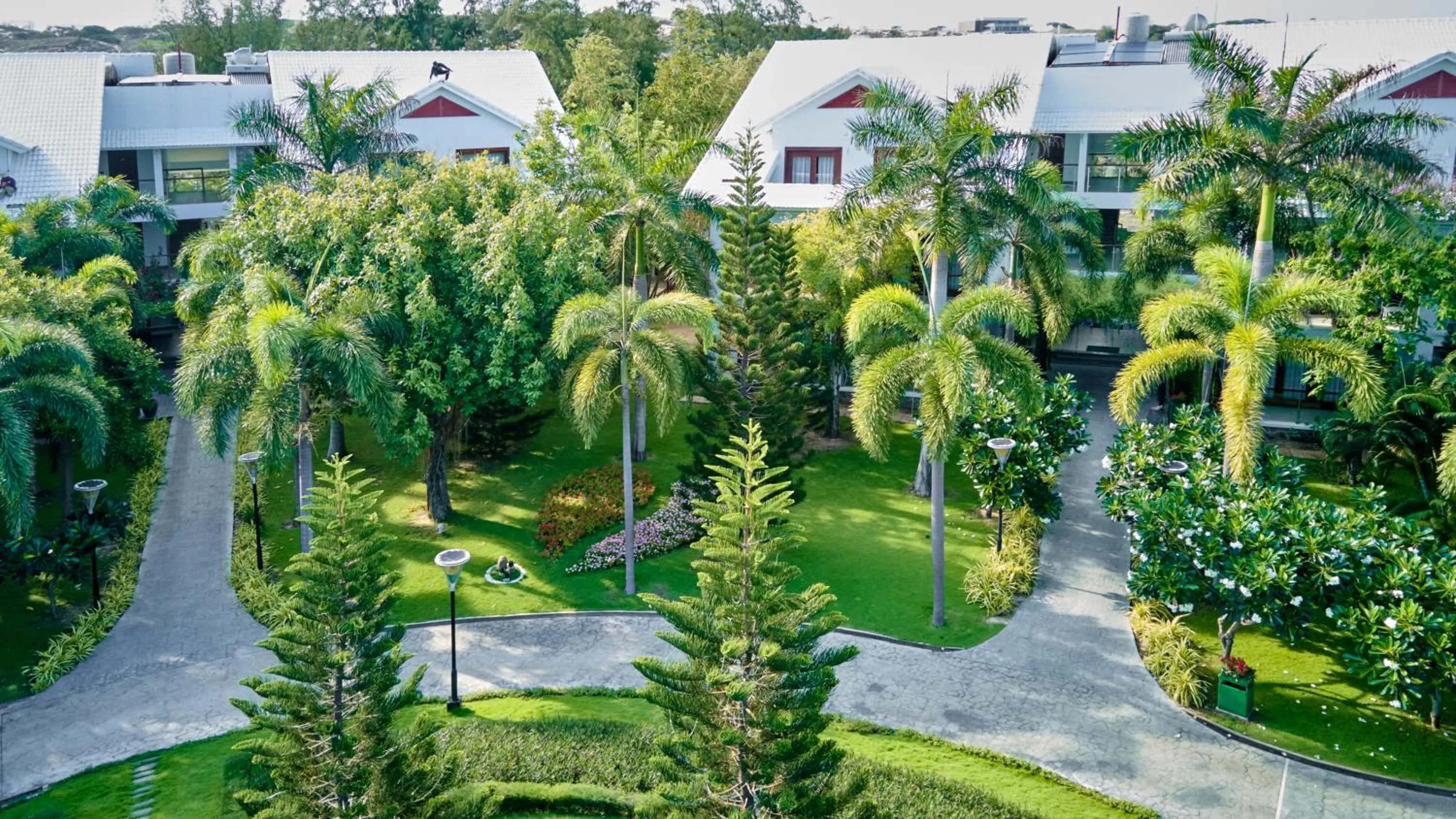 Garden in Carmelina Beach Resort Ho Tram