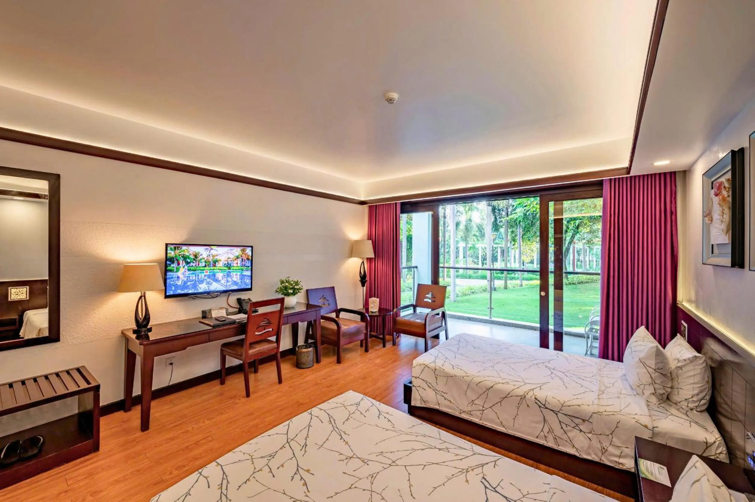 View (from property/room), Bed in Carmelina Beach Resort Ho Tram