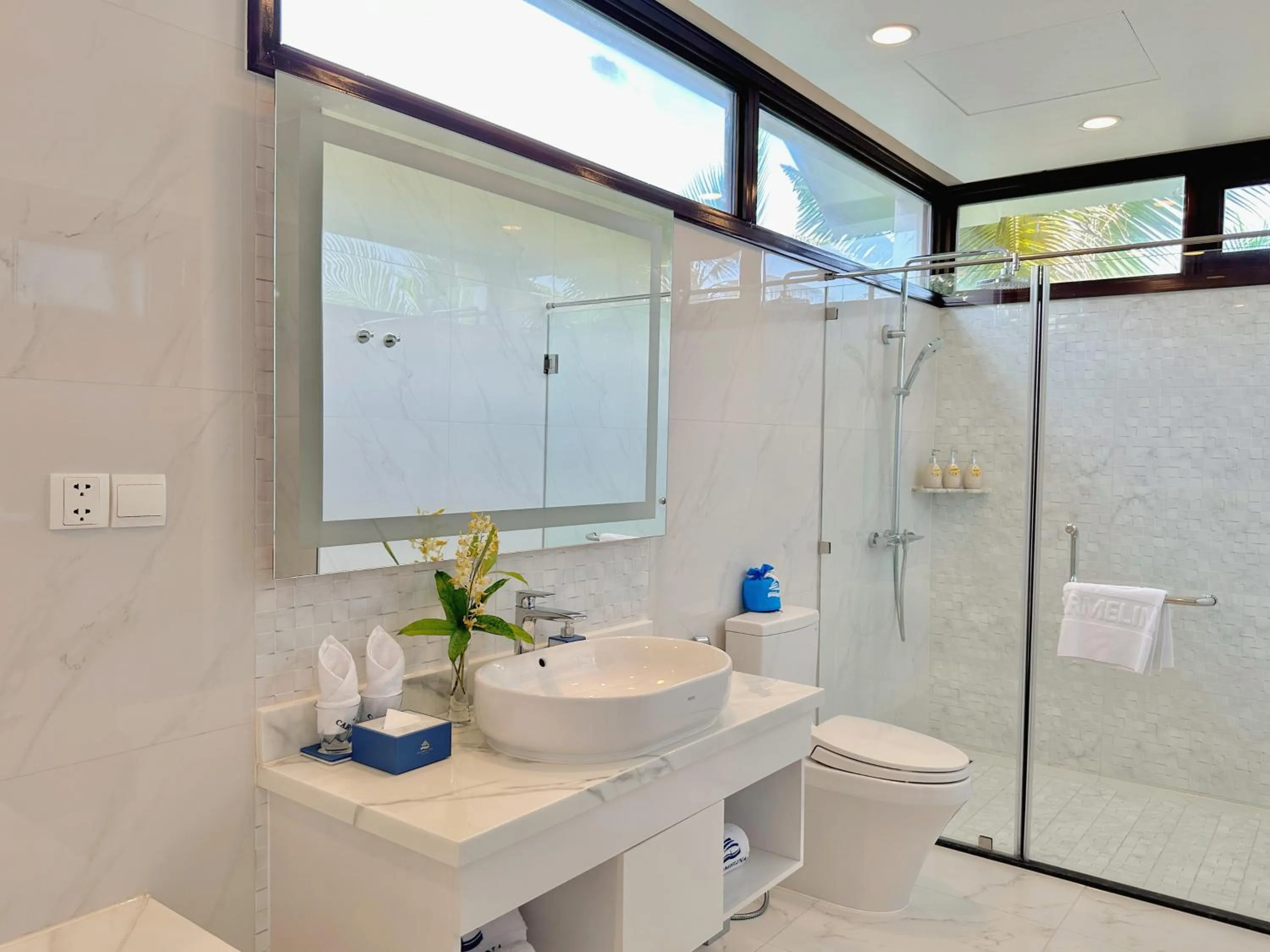 Toilet in Carmelina Beach Resort Ho Tram