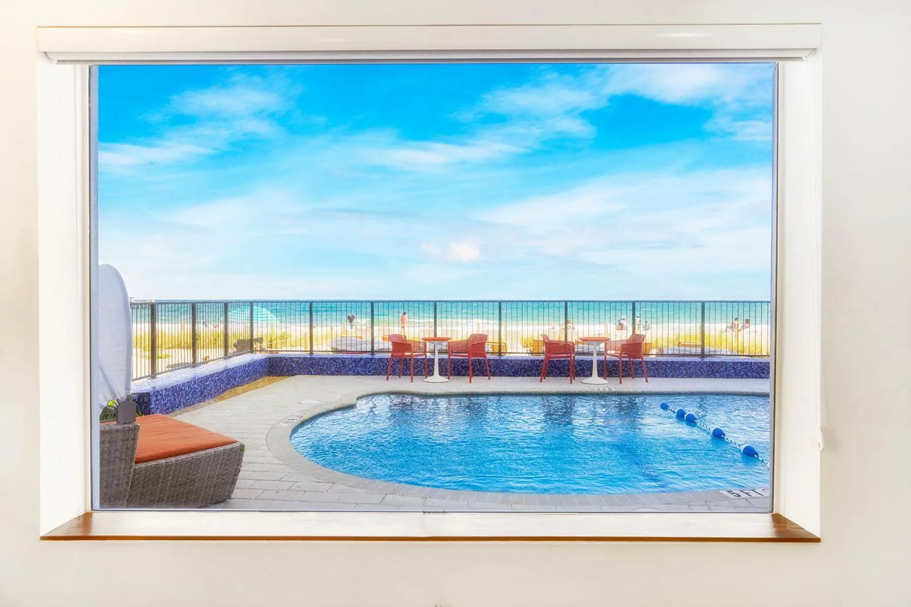 Swimming pool in Ocean Treasure Beachside Suites