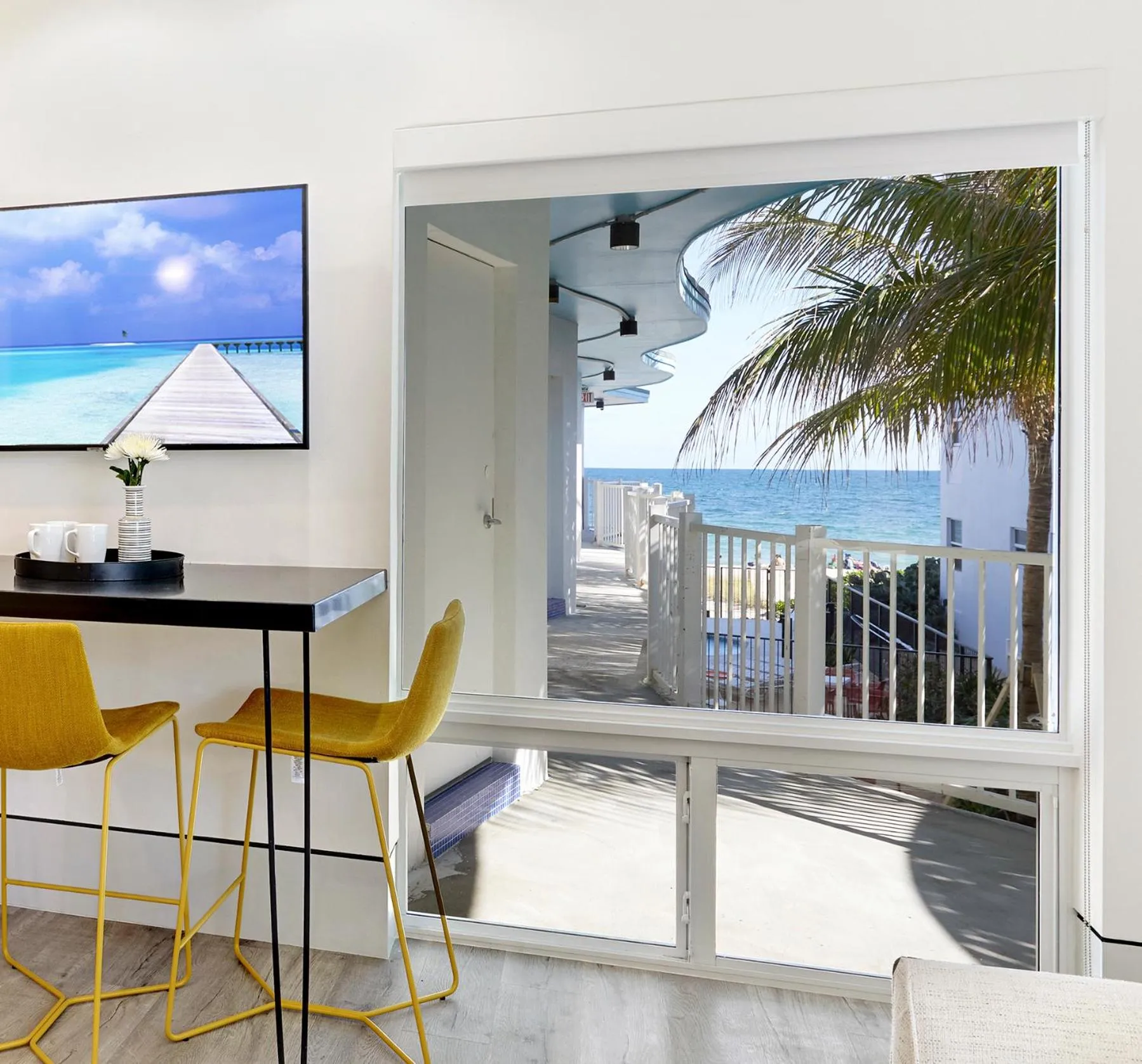 Sea view in Ocean Treasure Beachside Suites