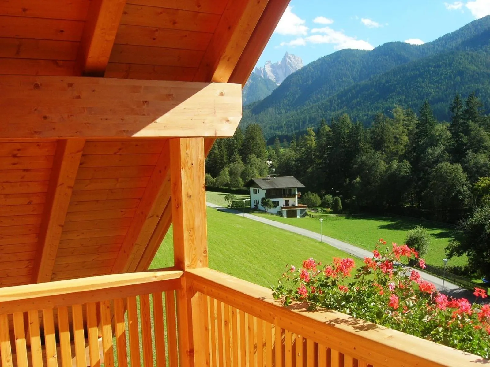 Mountain view in Appartments Helvetia