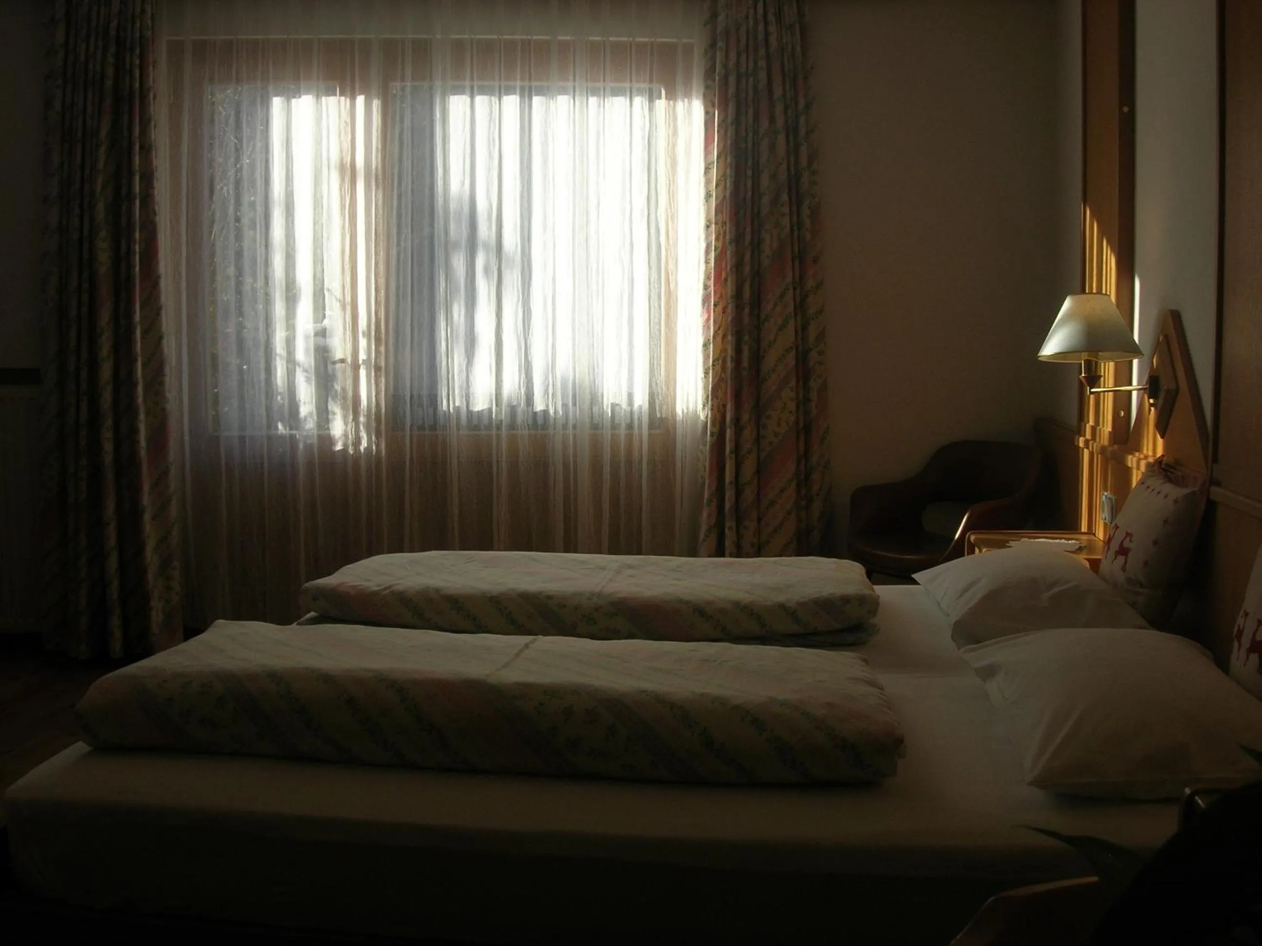 Decorative detail, Bed in Appartments Helvetia