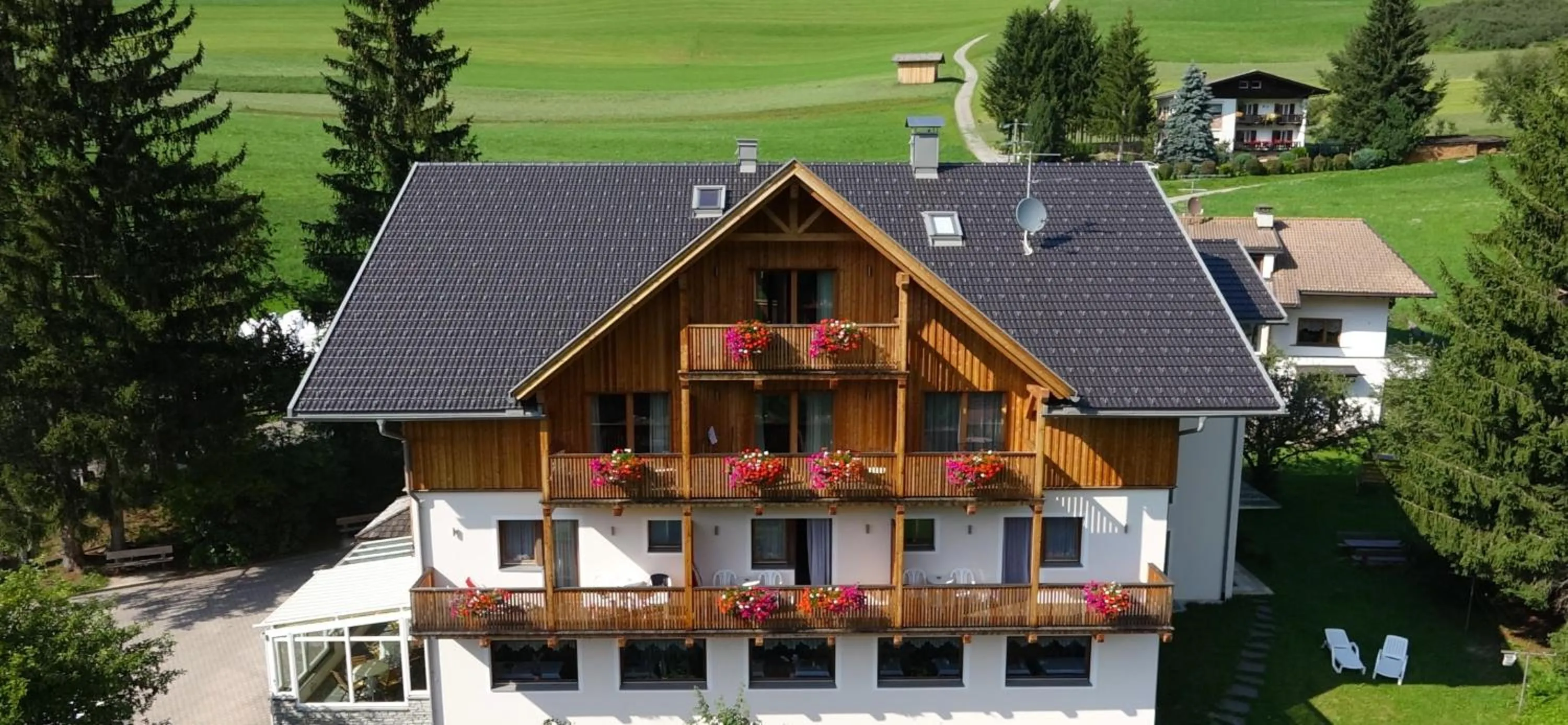 Bird's eye view in Appartments Helvetia