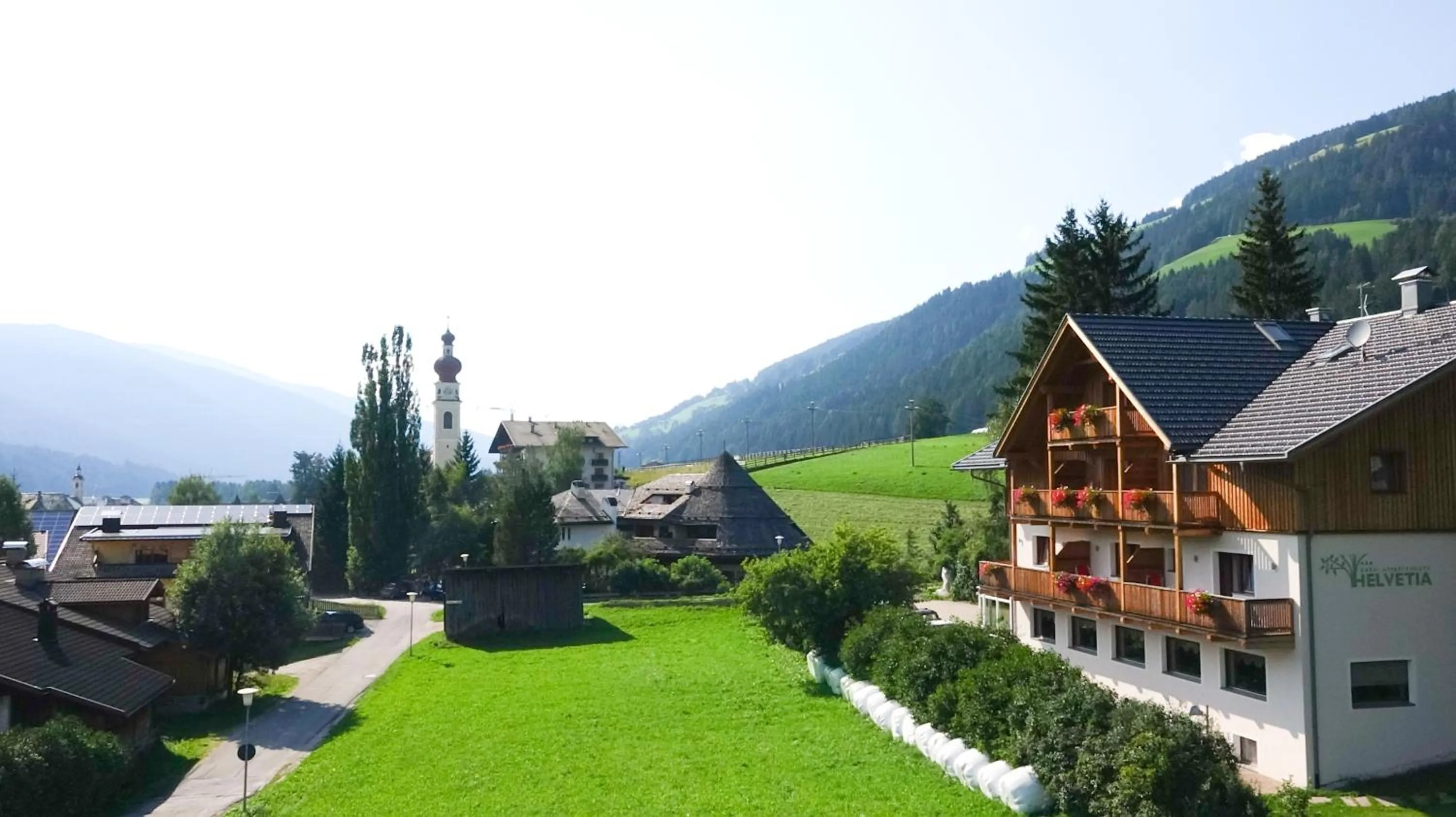 Bird's eye view in Appartments Helvetia