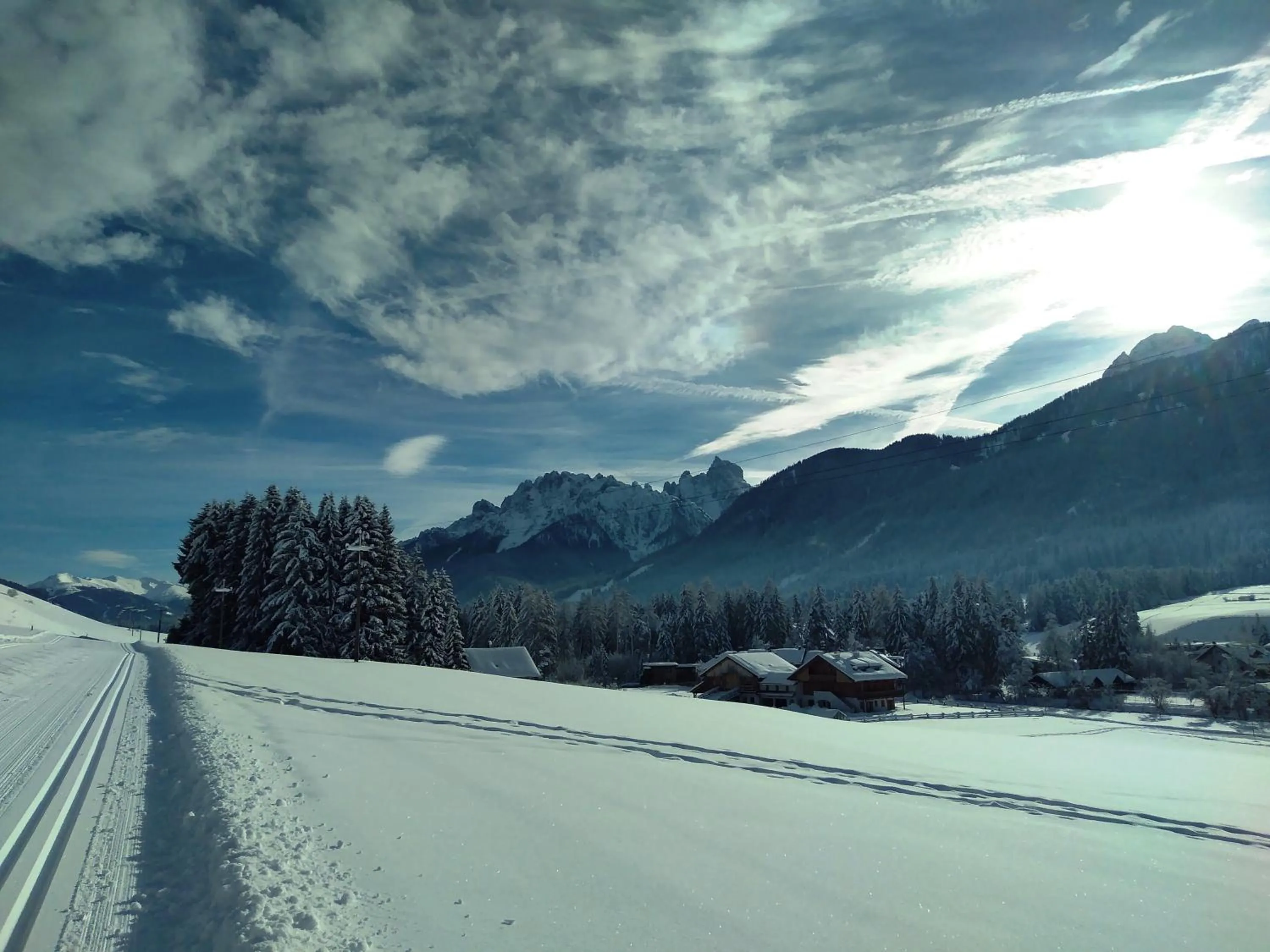 Mountain view in Appartments Helvetia