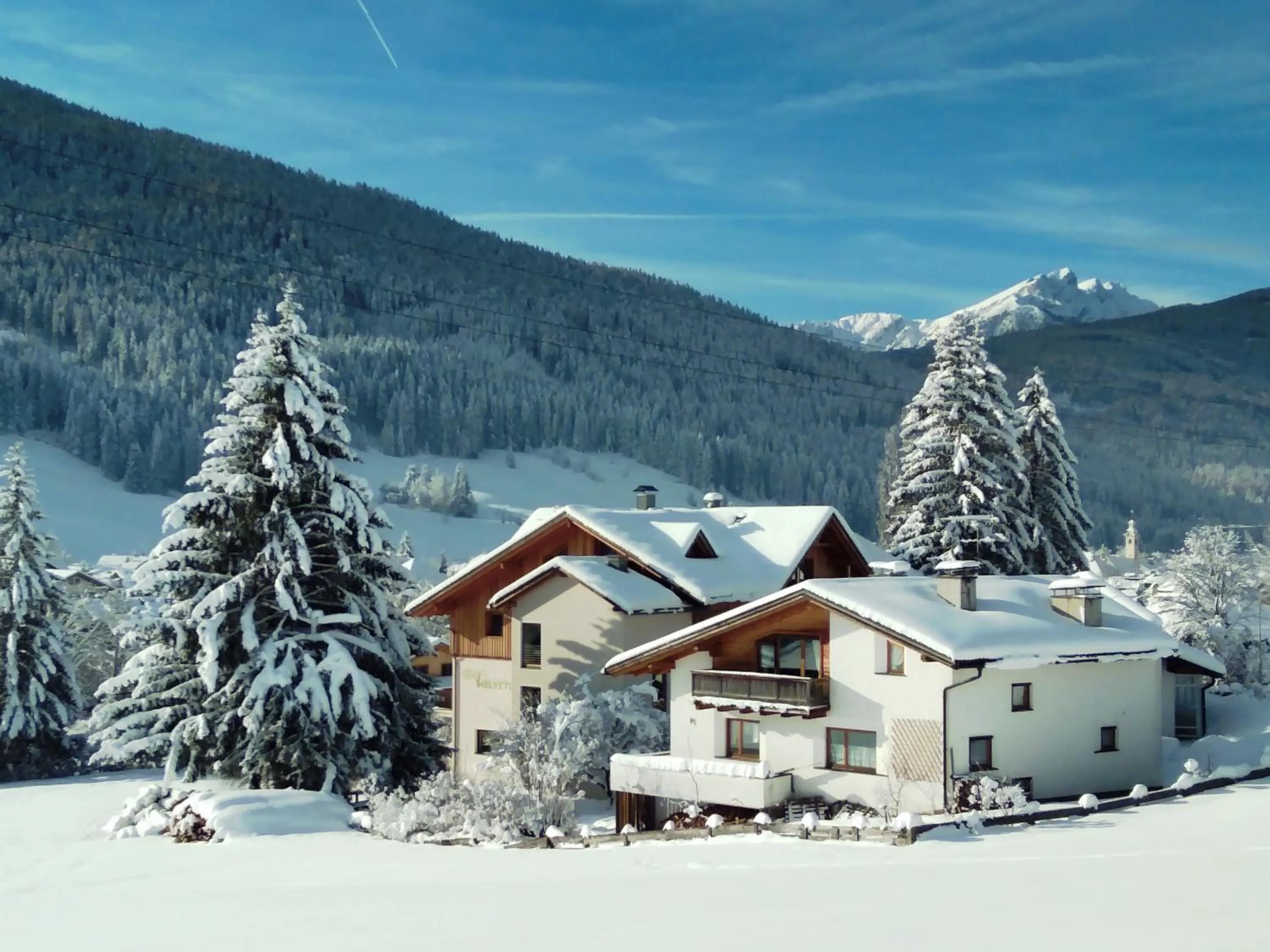 Mountain view in Appartments Helvetia