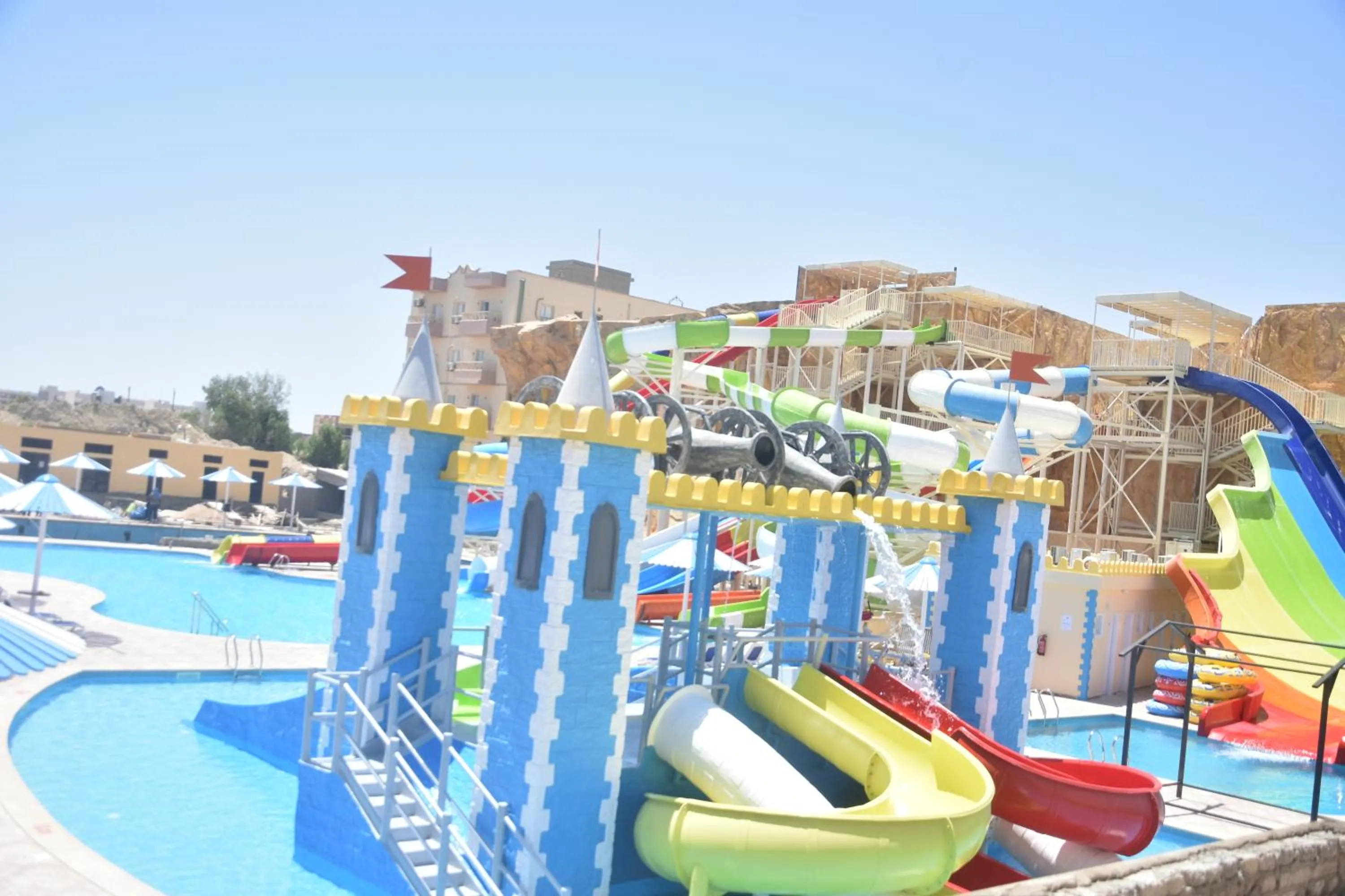 Aqua park in AMC Royal Hotel & Spa