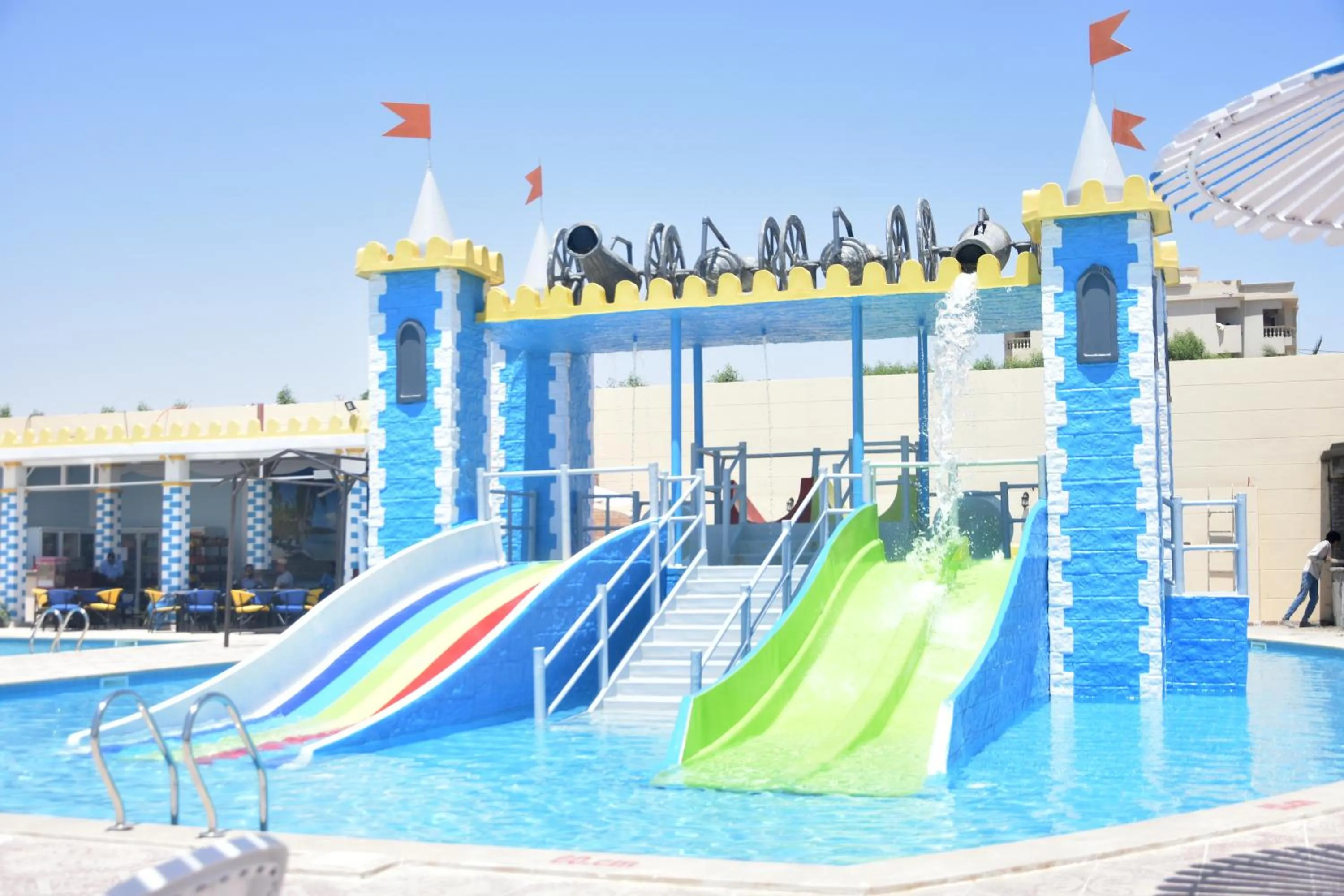 Aqua park in AMC Royal Hotel & Spa