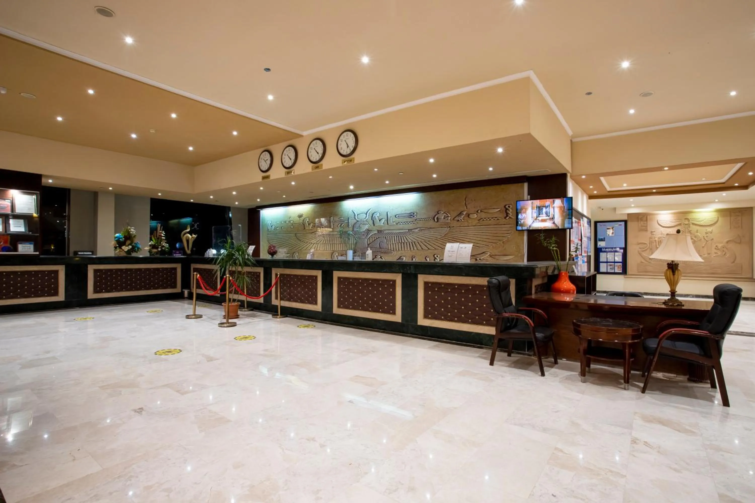 Lobby or reception in AMC Royal Hotel & Spa