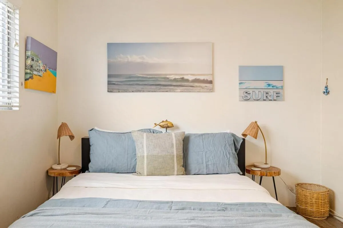 Bed in Oceanfront Oasis