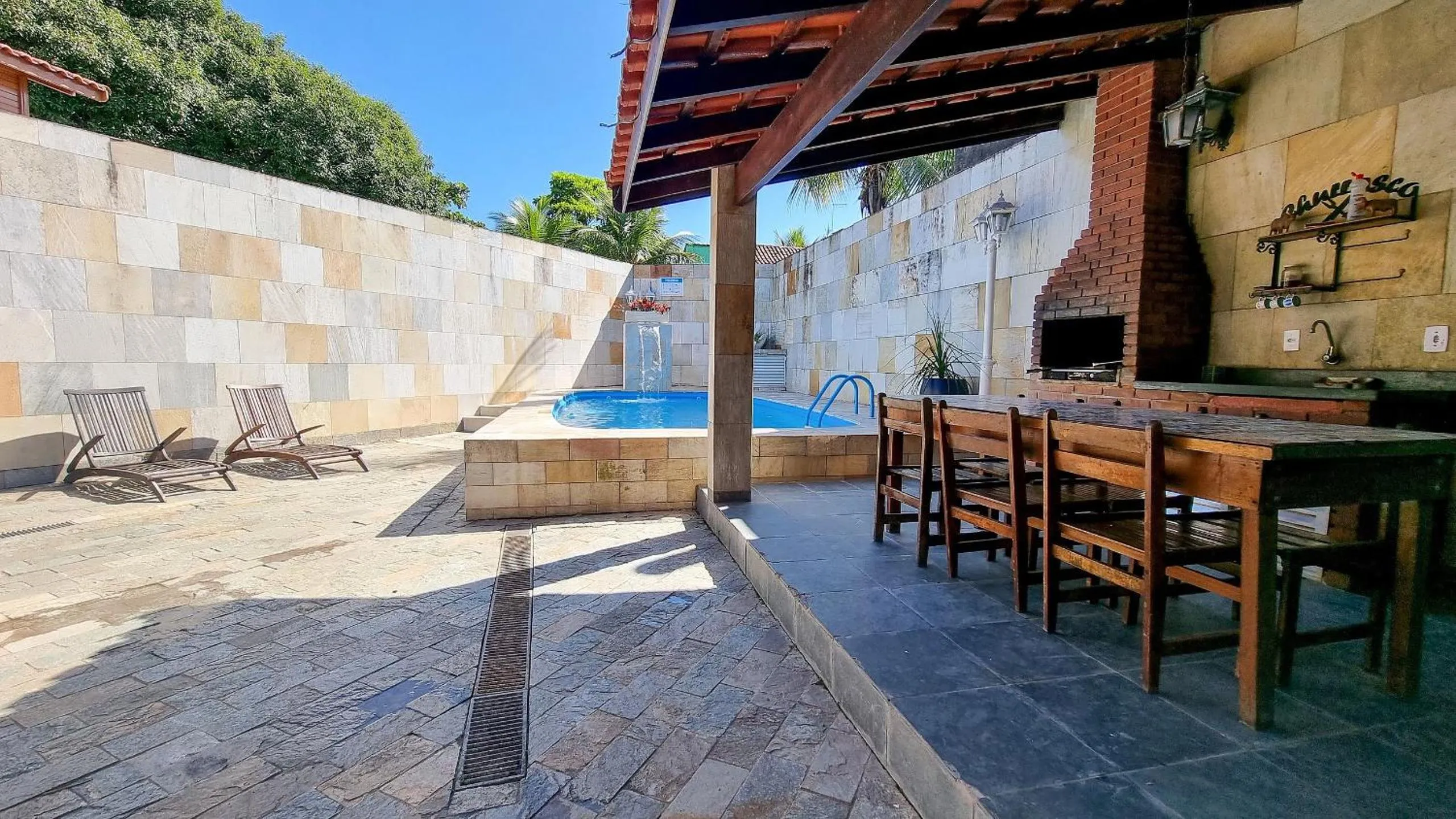 BBQ facilities in Piscina Aquecida , SPA, Bilhar, Ar Cond, Wi-Fi