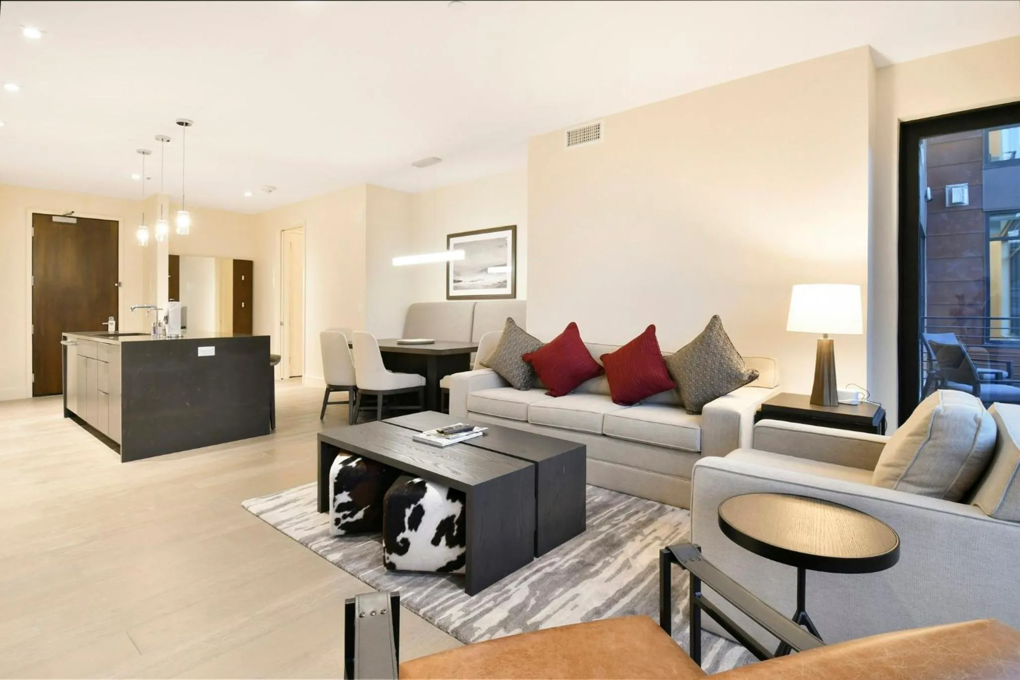 Living room in Lift Park City Condominiums by Vail Resorts