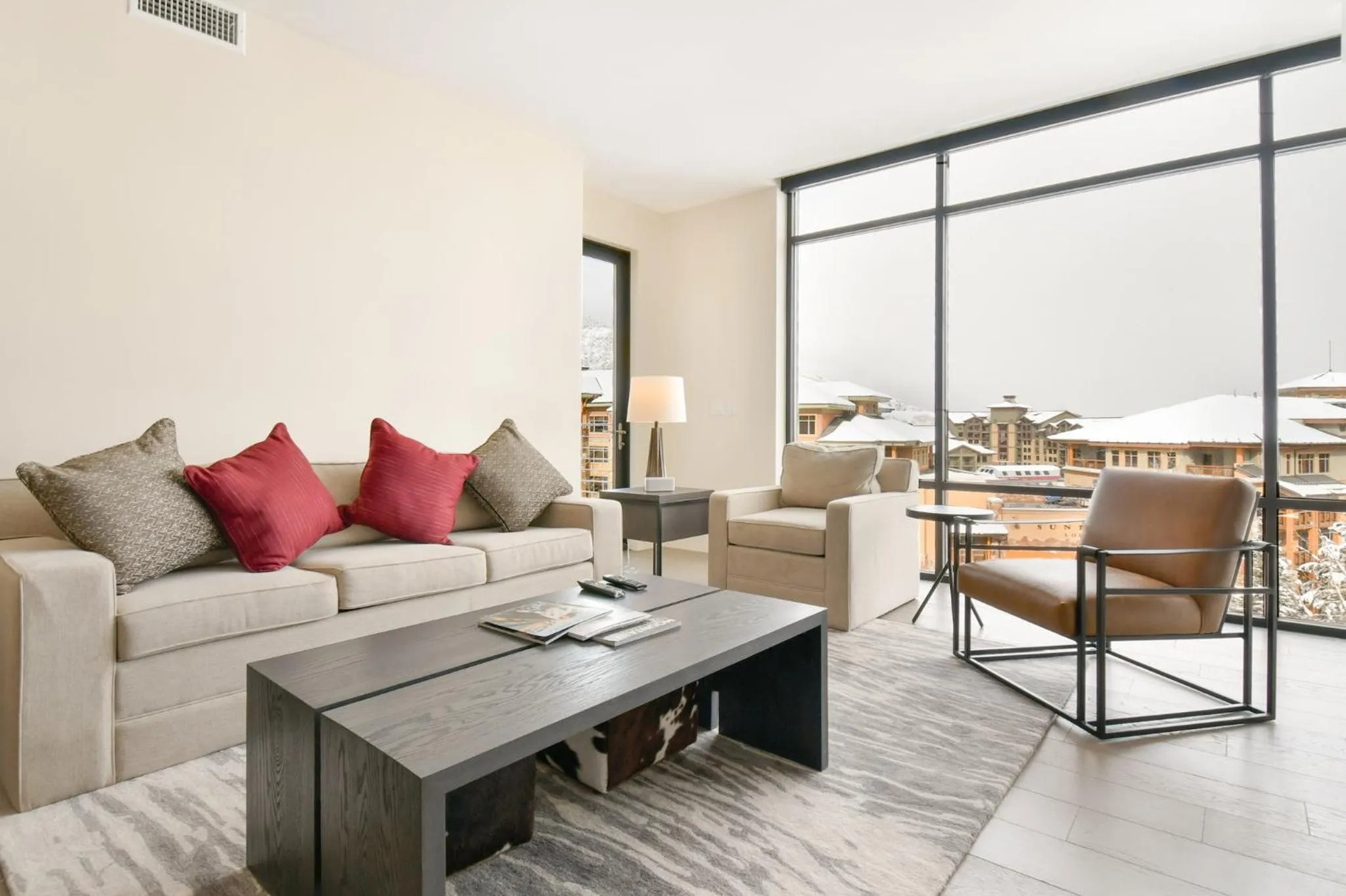 Living room in Lift Park City Condominiums by Vail Resorts