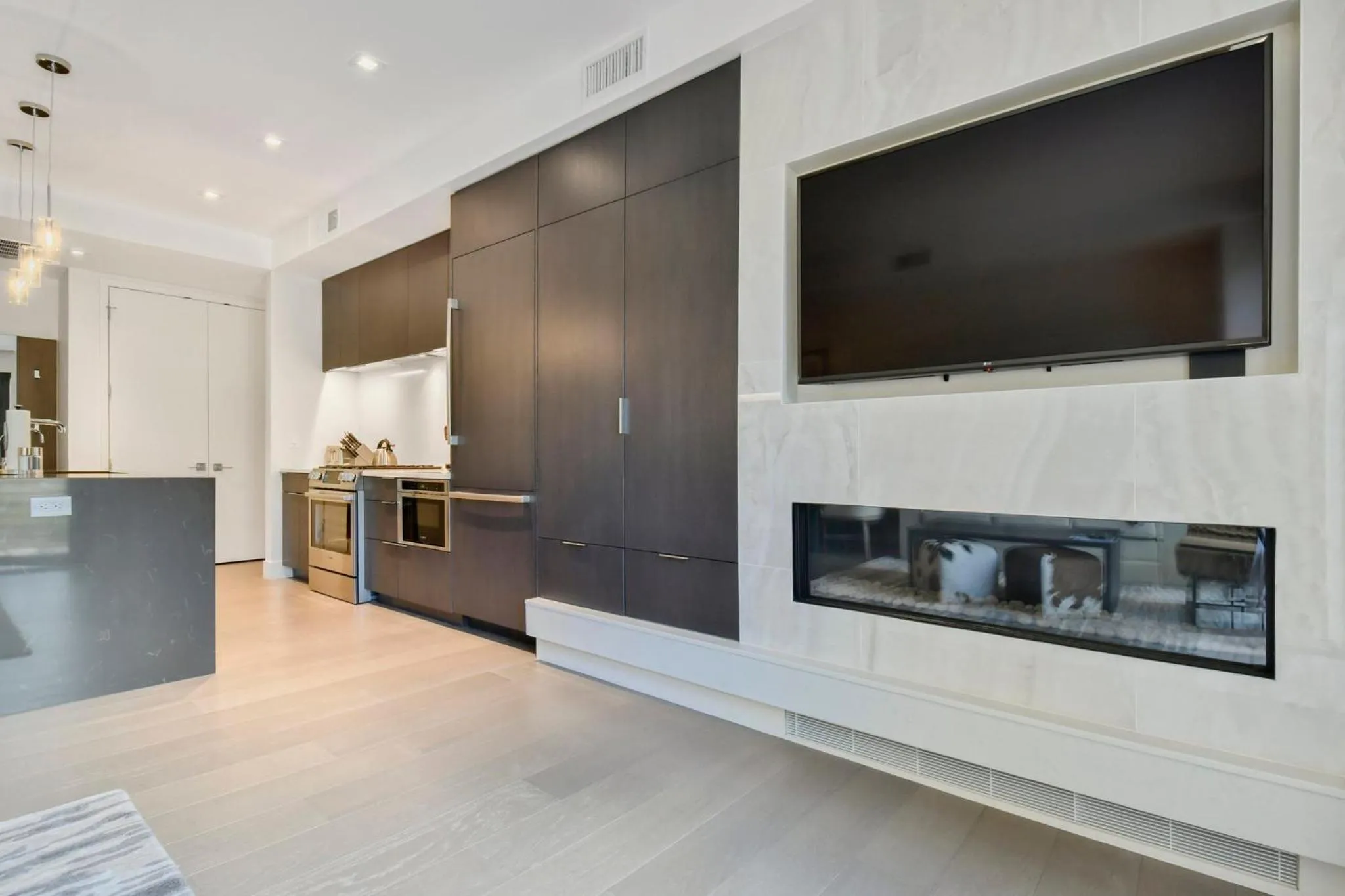 Living room in Lift Park City Condominiums by Vail Resorts