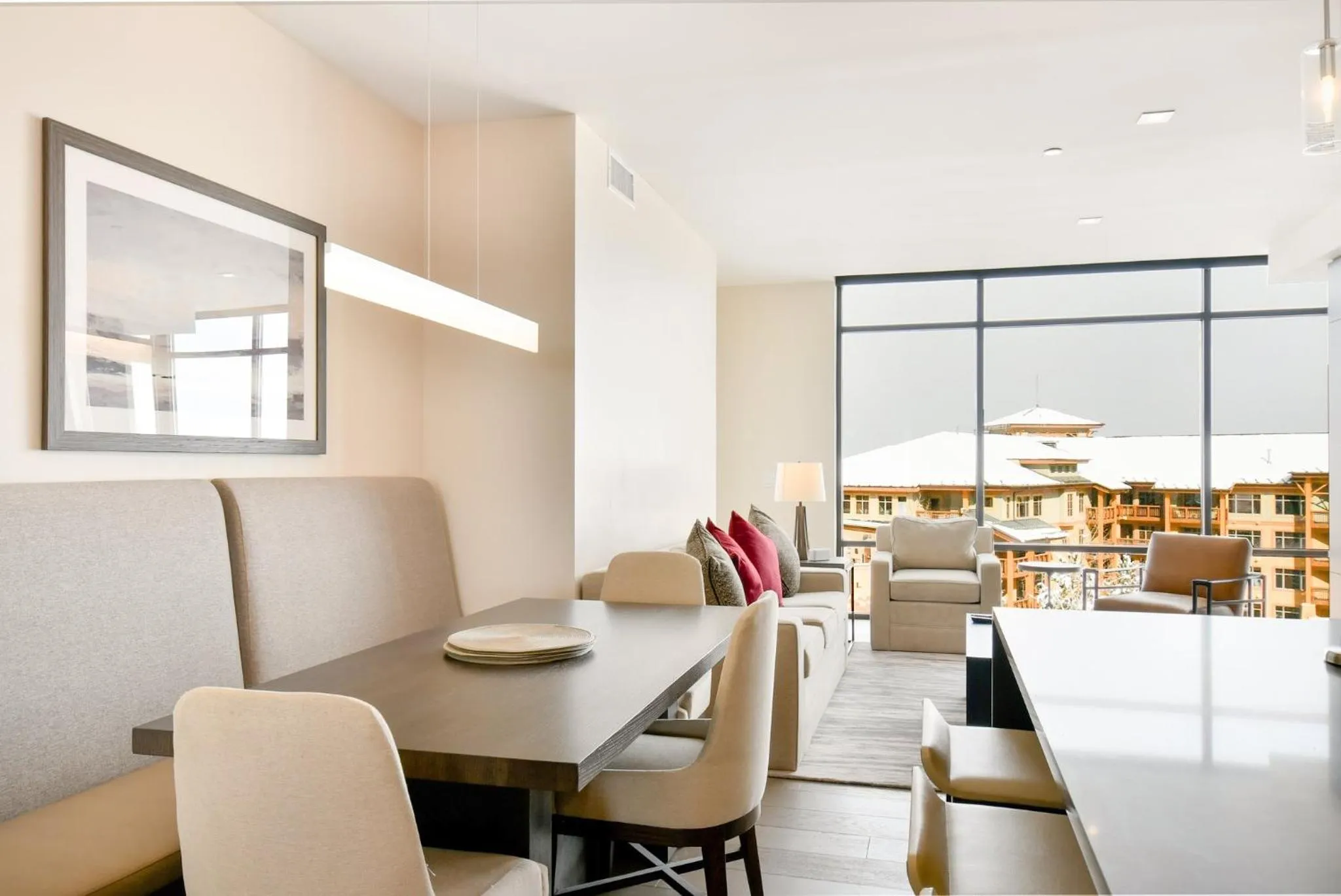 Living room in Lift Park City Condominiums by Vail Resorts