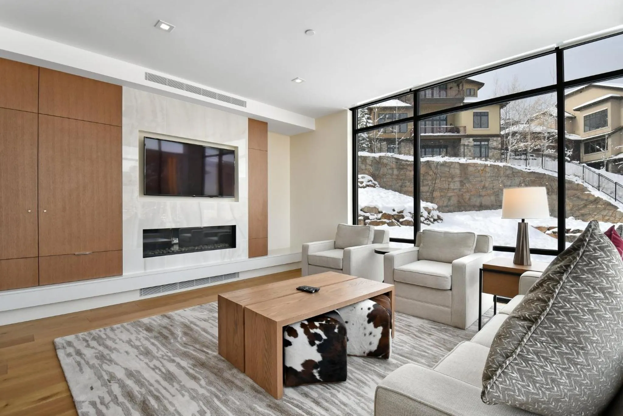 Living room in Lift Park City Condominiums by Vail Resorts
