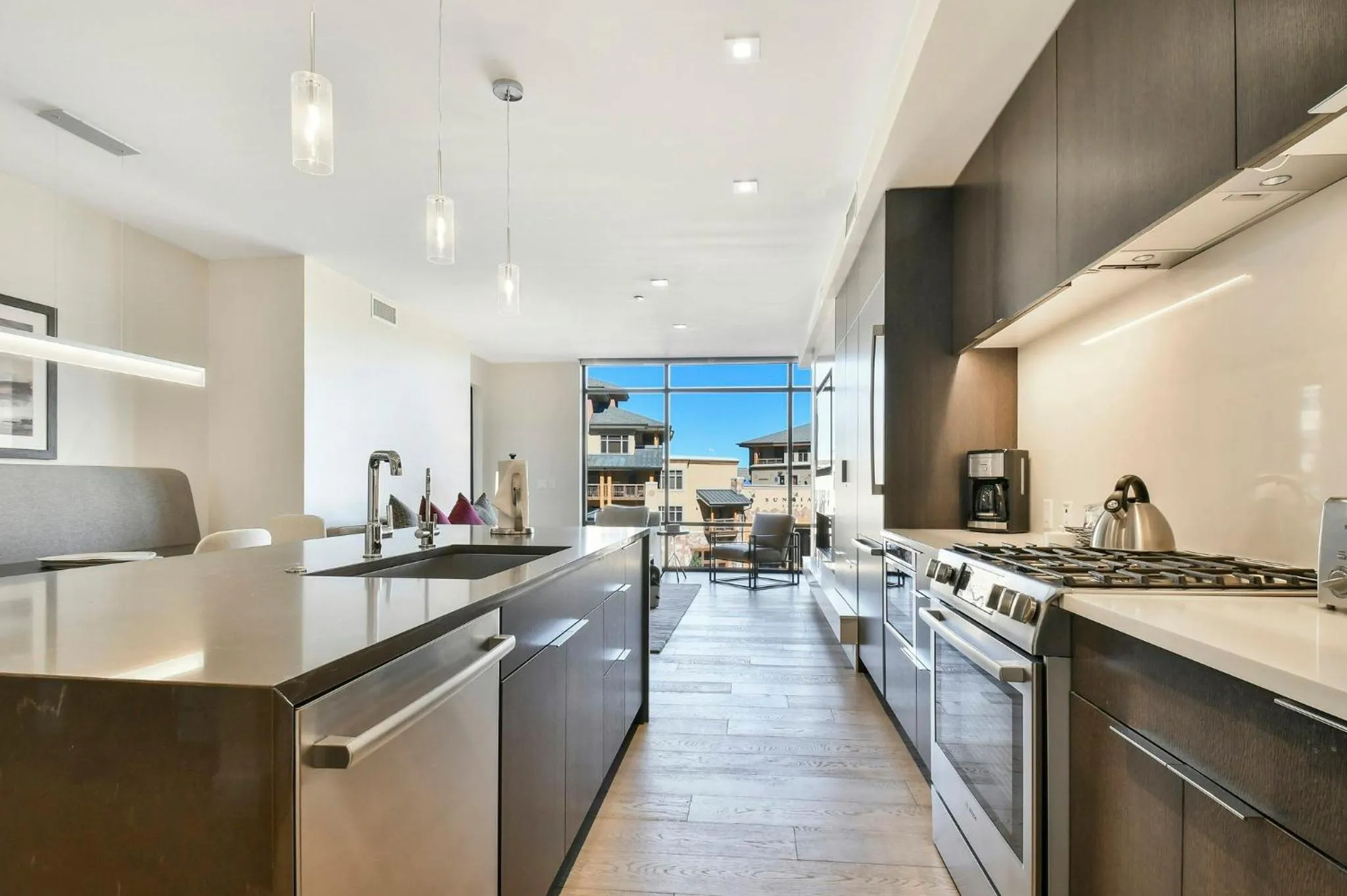 Kitchen or kitchenette in Lift Park City Condominiums by Vail Resorts