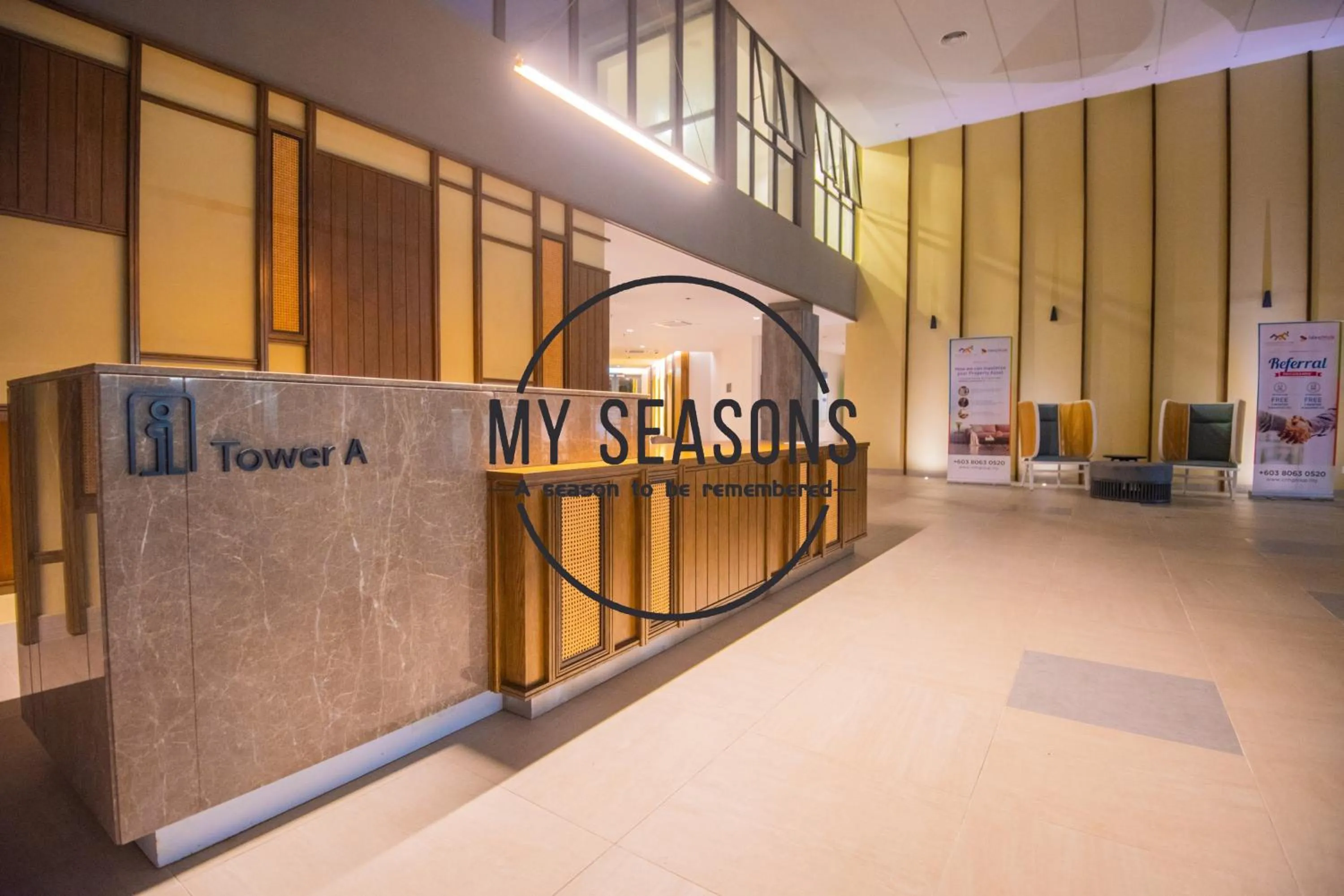 Lobby or reception in Timurbay by My Seasons