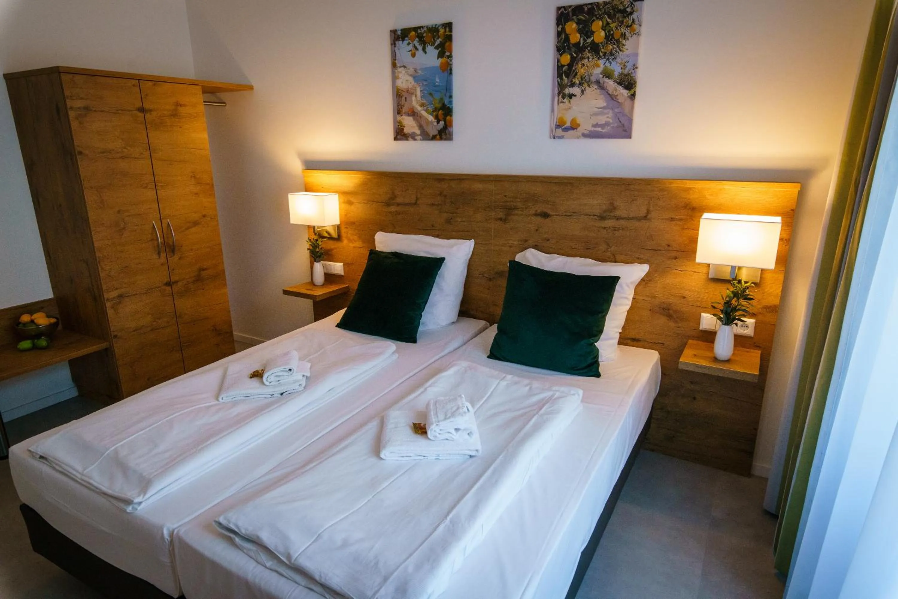 Bed in Hotel Waibstadter Hof