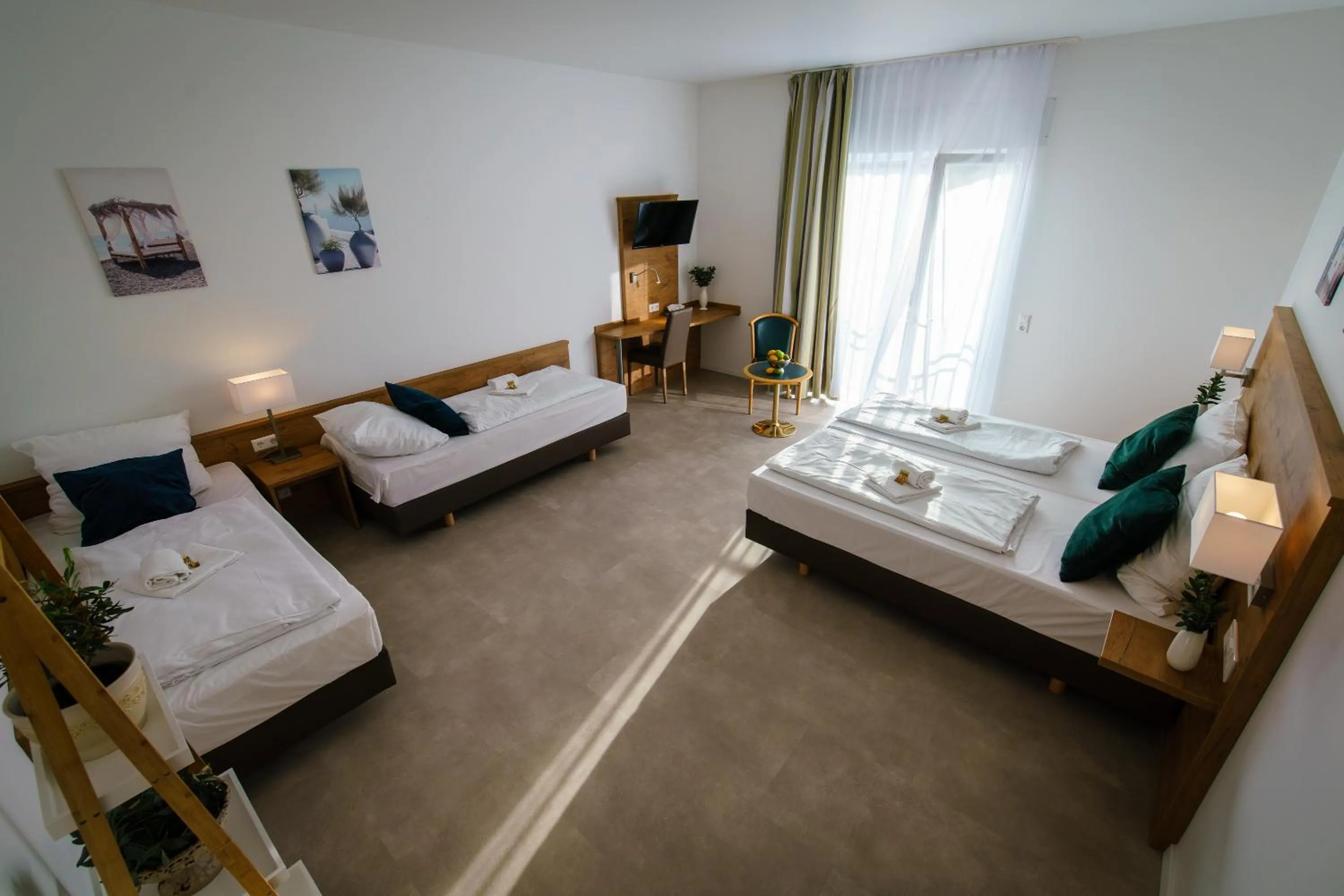 Bed in Hotel Waibstadter Hof