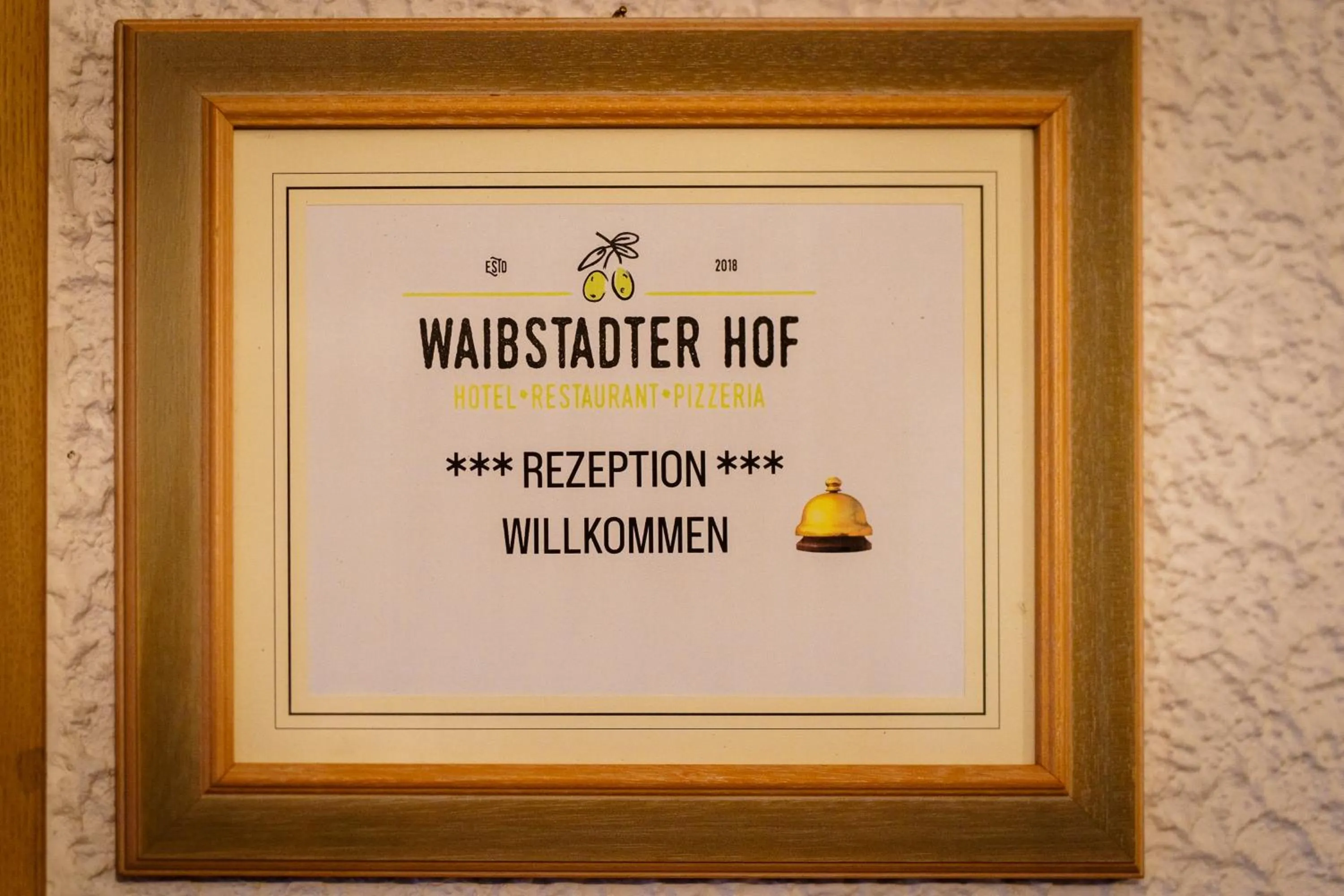 Property logo or sign in Hotel Waibstadter Hof