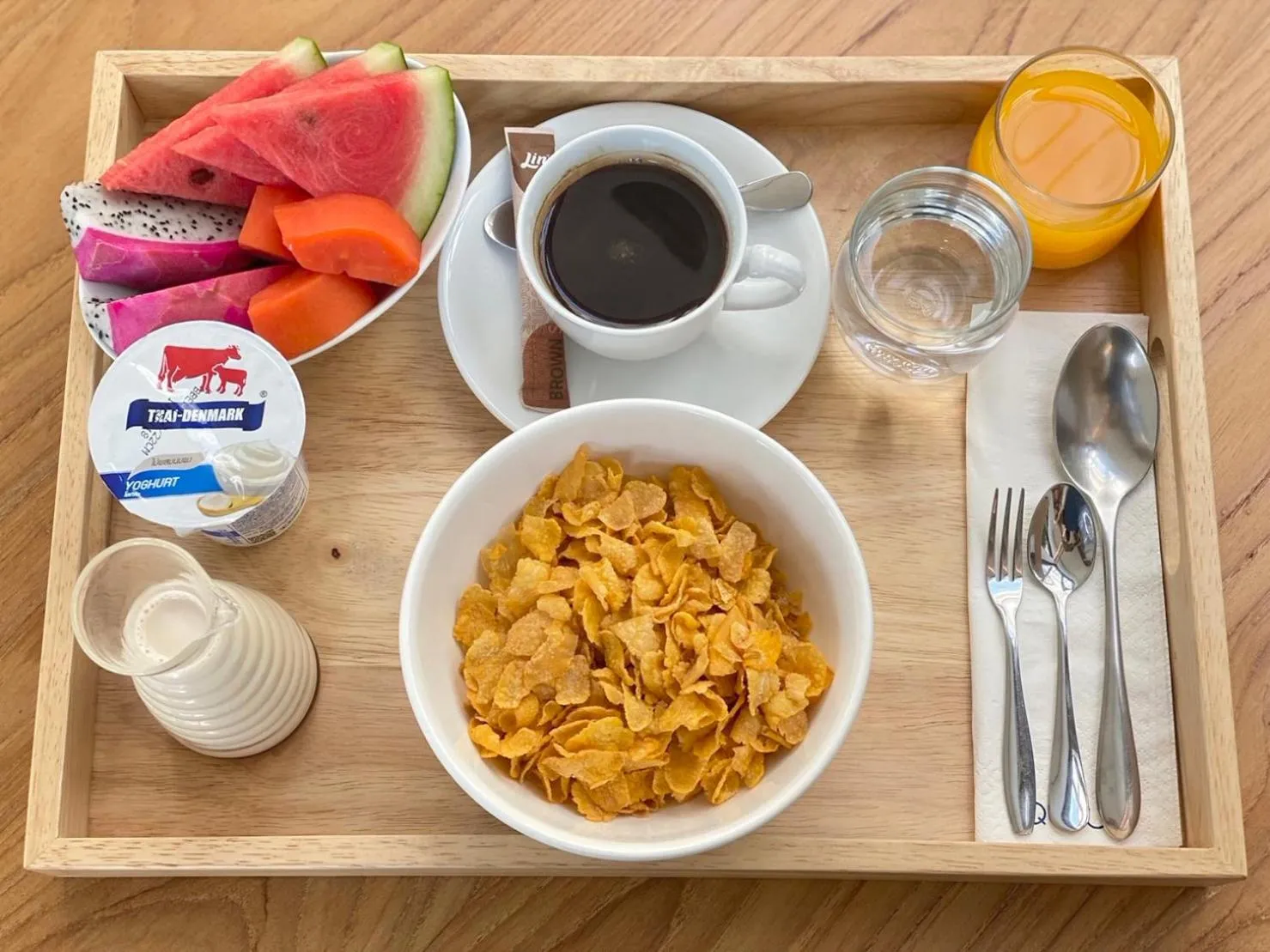 Breakfast in QUU HOTEL Chiang Mai