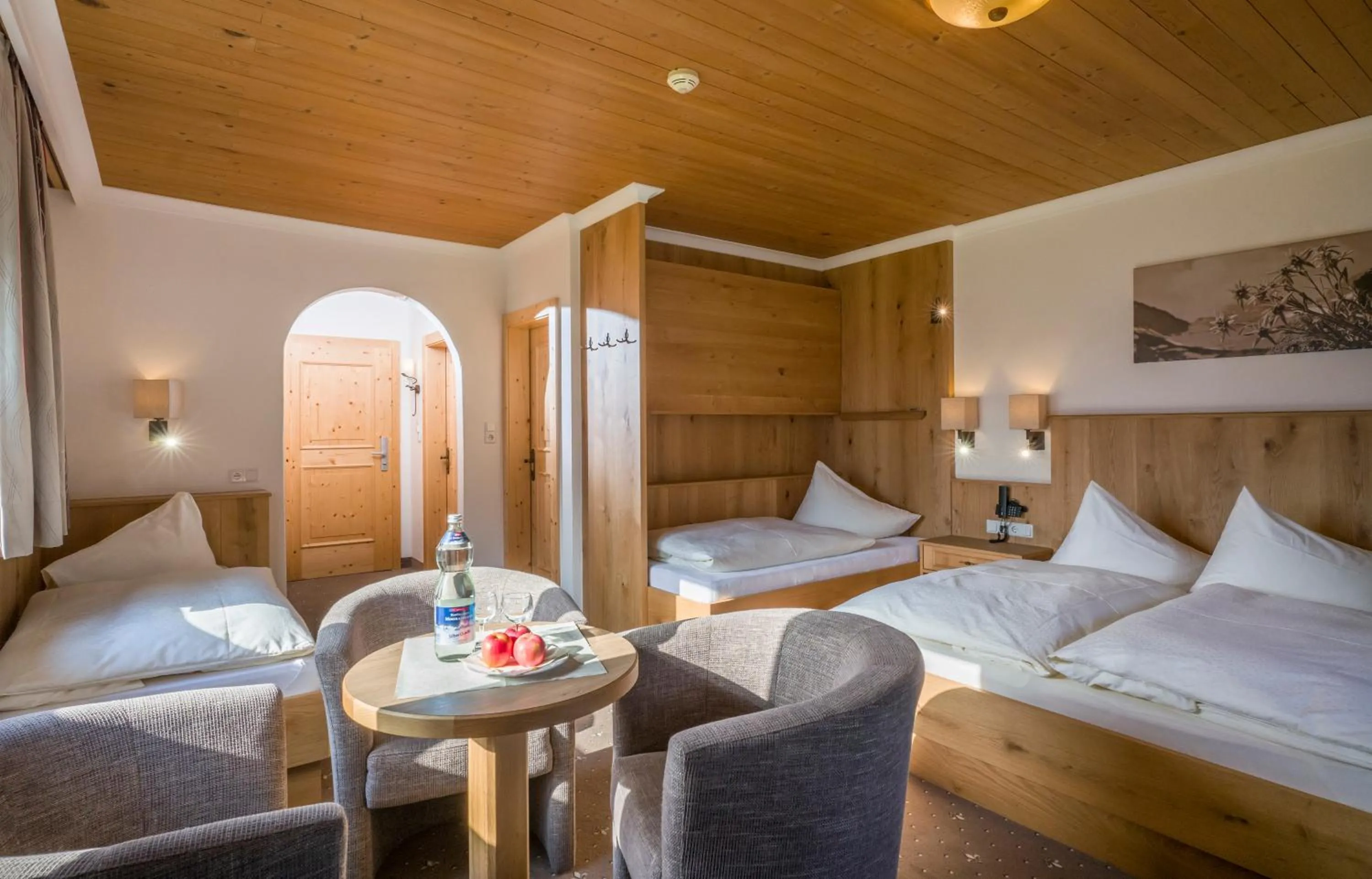 Bedroom, Bed in Hotel Garni Klocker