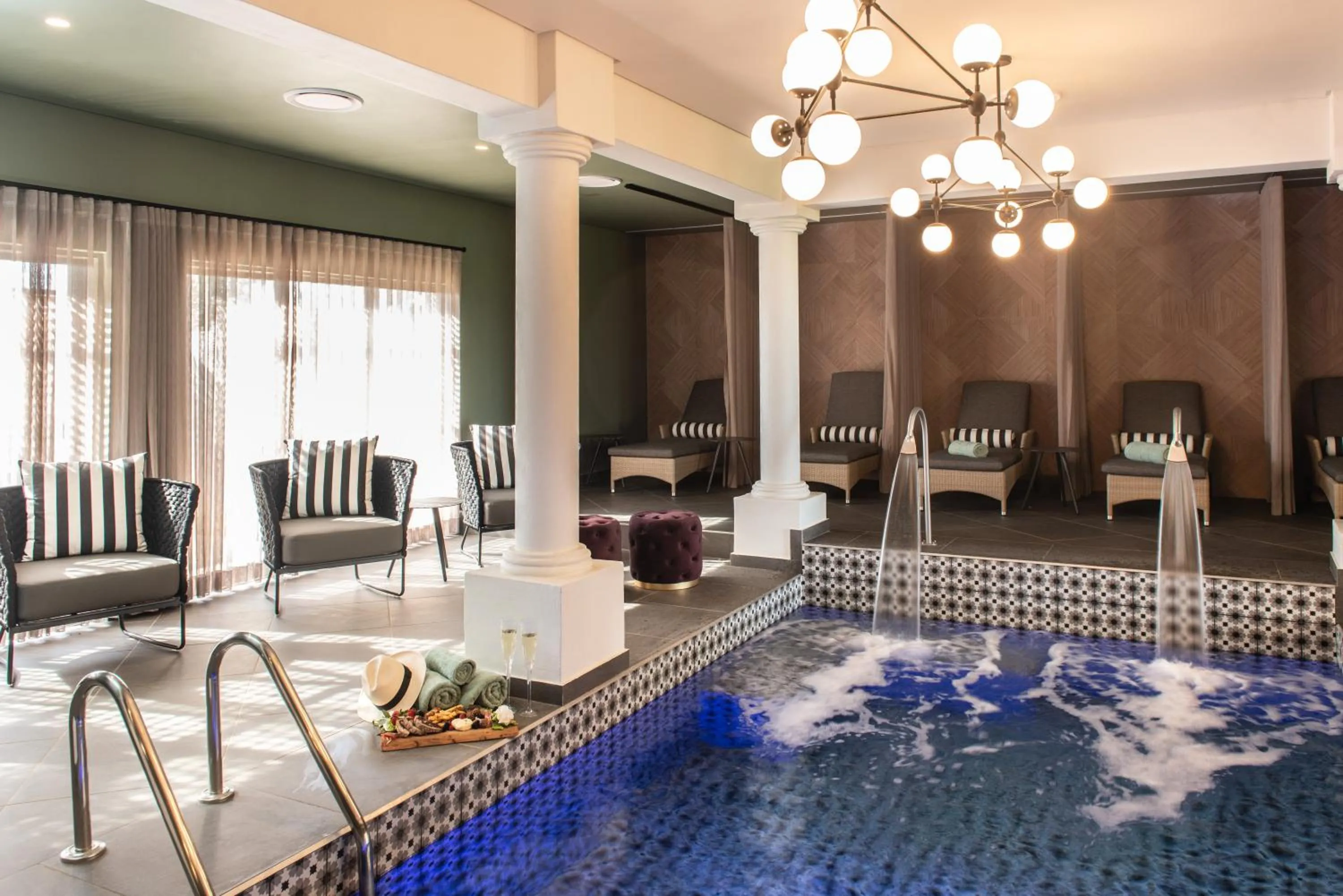 Swimming pool in The Feather Hill Boutique Hotel