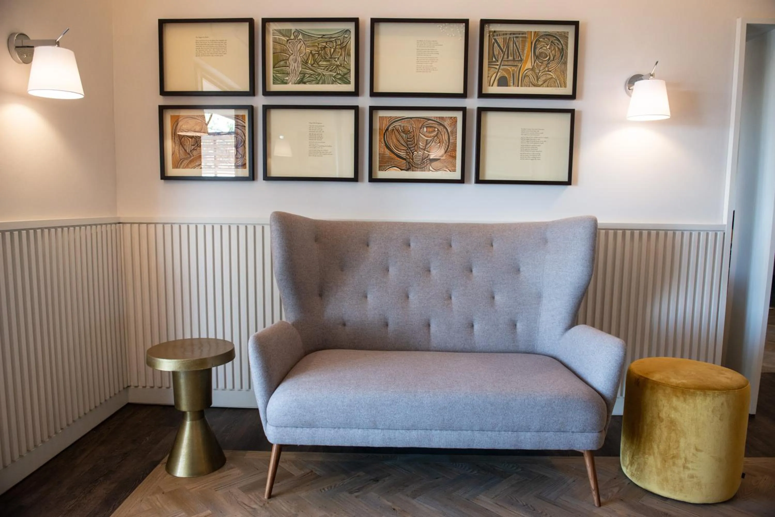 Living room in The Feather Hill Boutique Hotel