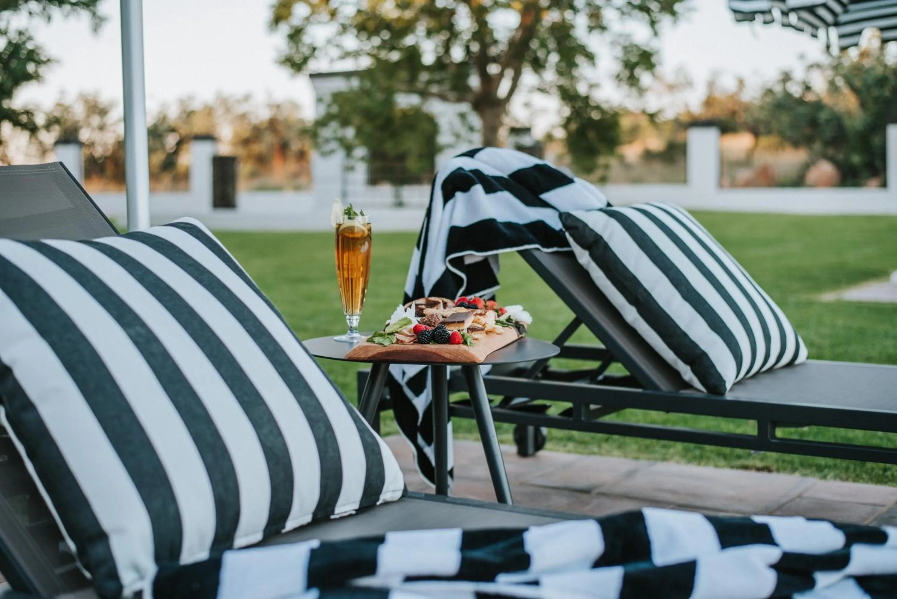 Inner courtyard view in The Feather Hill Boutique Hotel