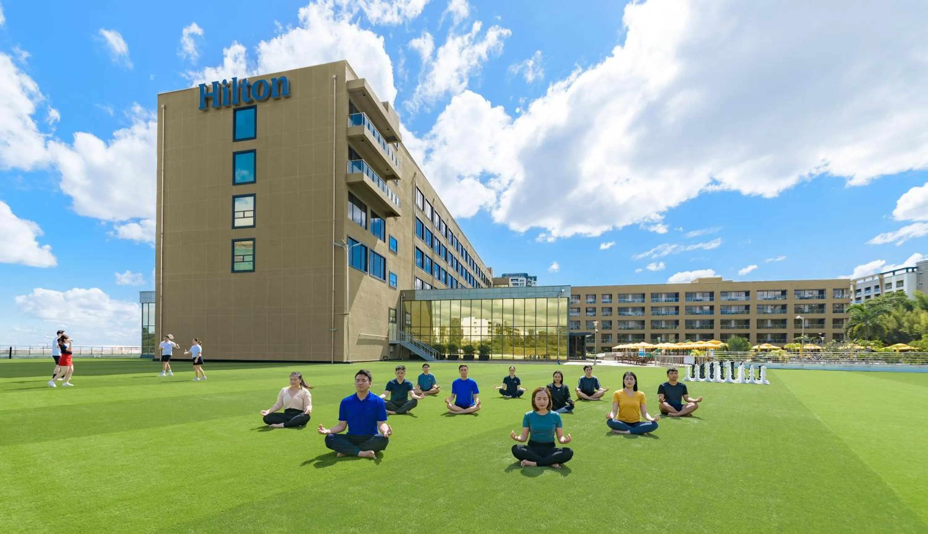 Property building in Hilton Clark Sun Valley Resort