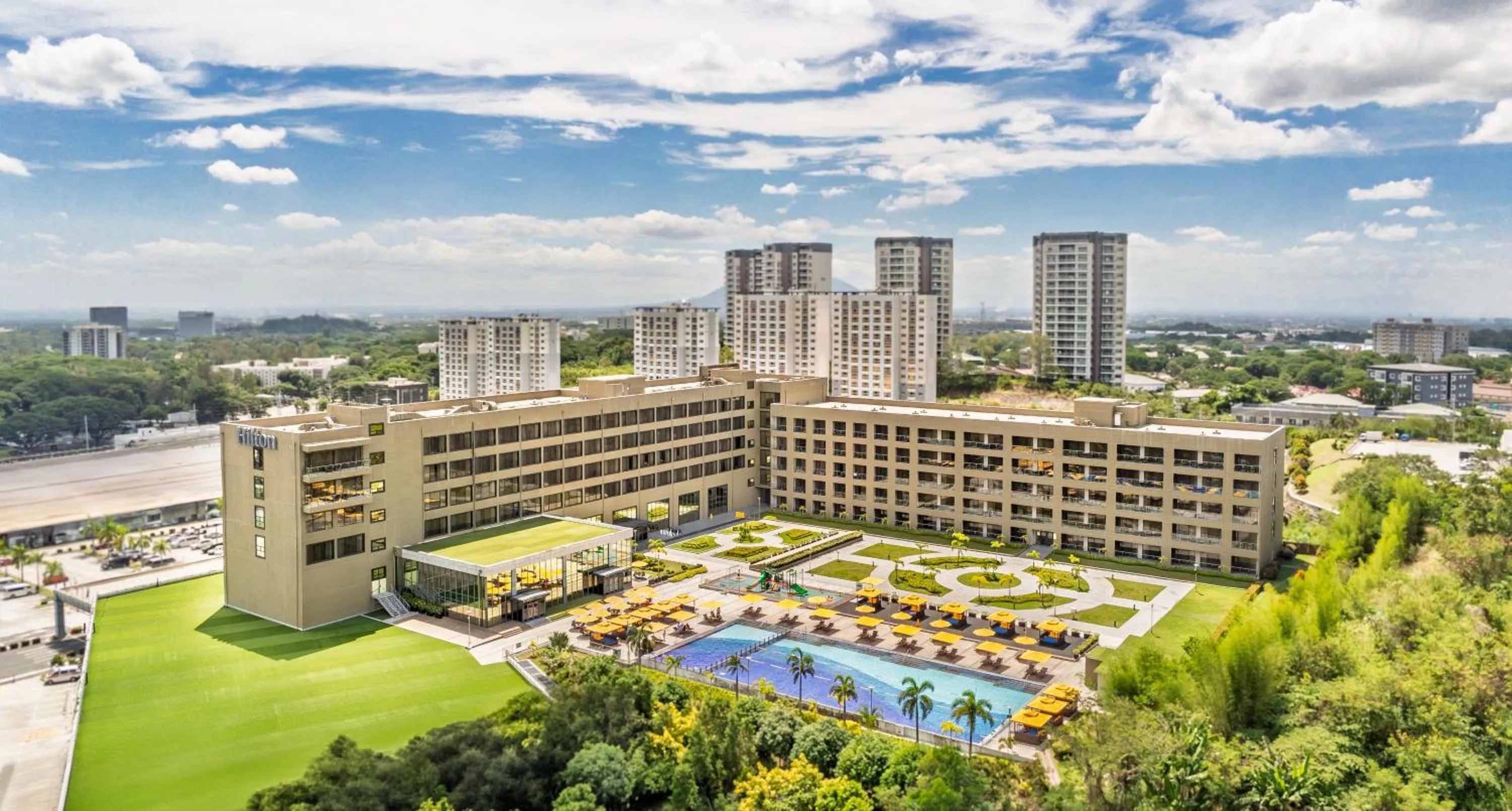 Property building in Hilton Clark Sun Valley Resort