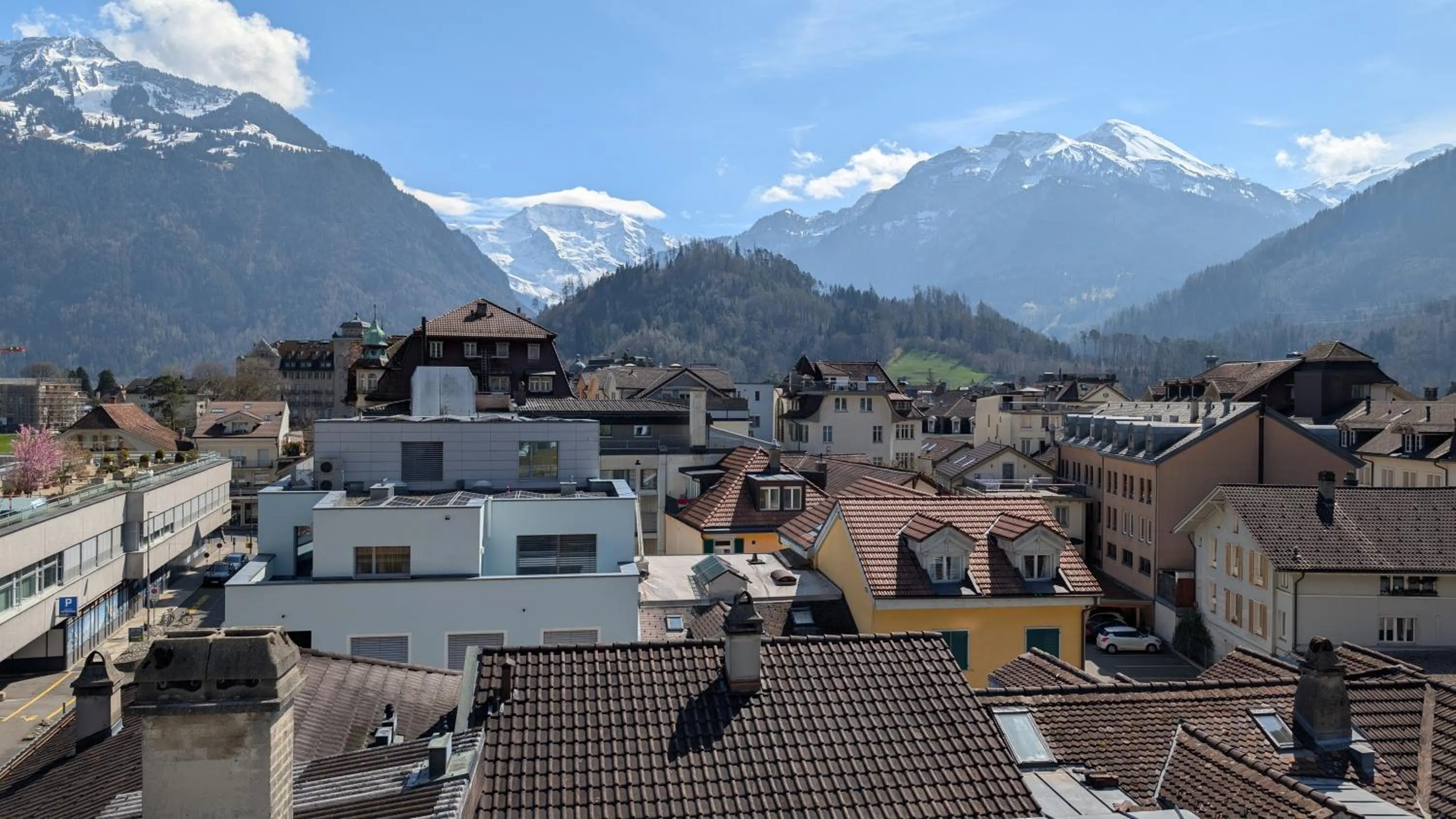 Mountain view in Hotel Harder Minerva