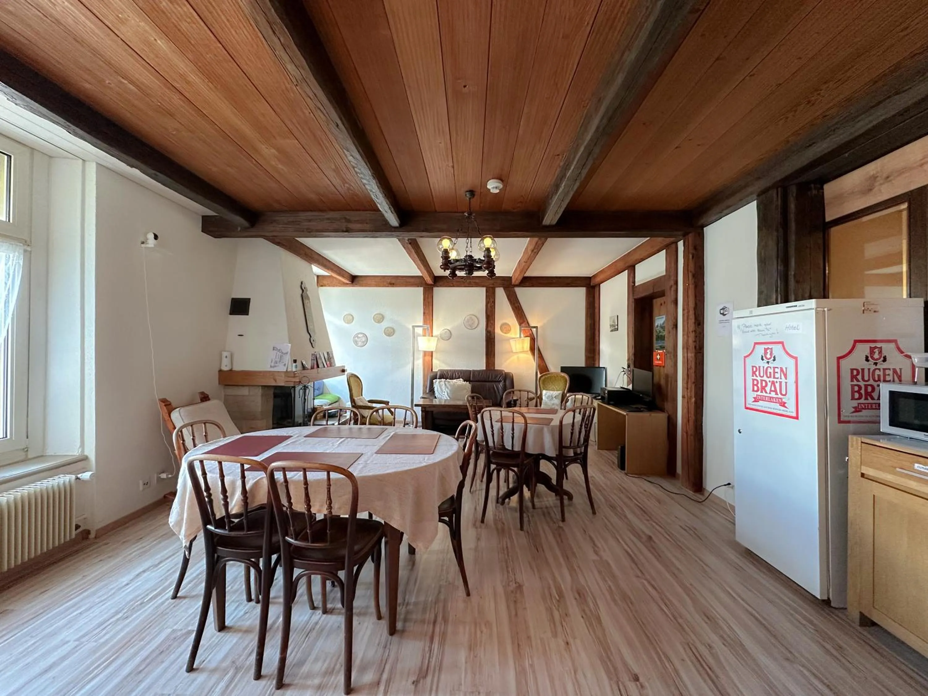 Seating area in Hotel Harder Minerva