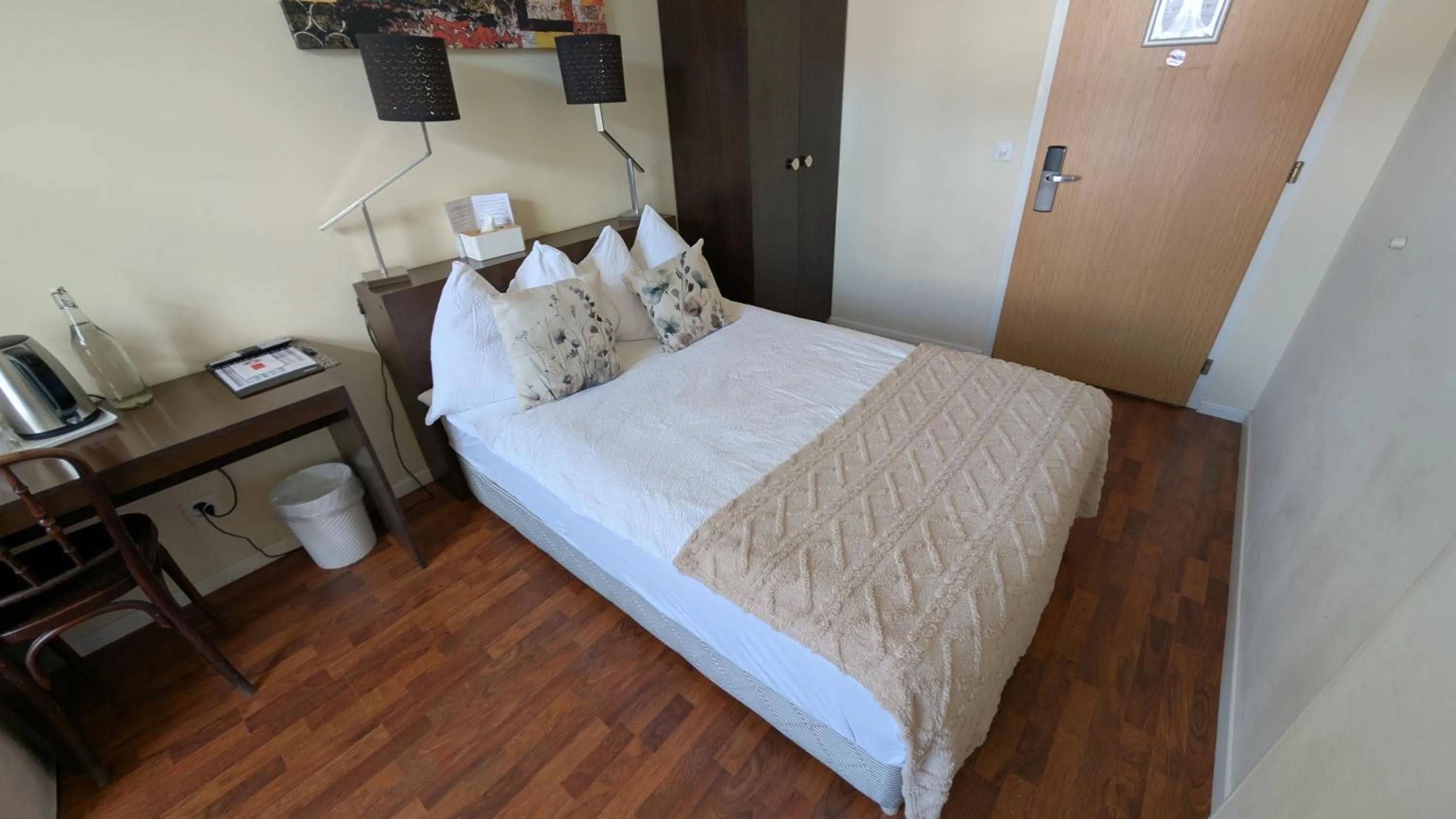 Bed in Hotel Harder Minerva