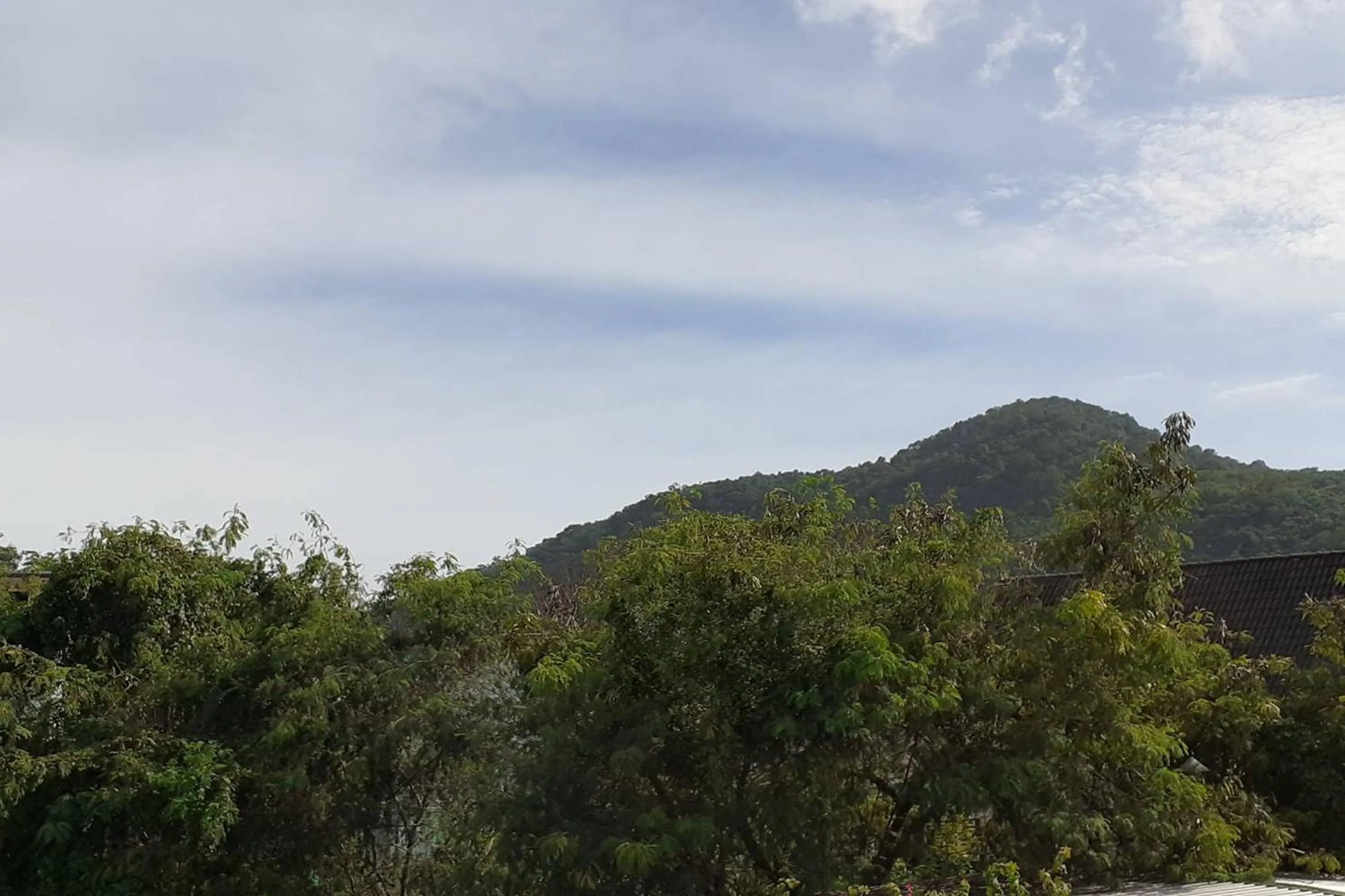 Mountain view in Praew Mansion