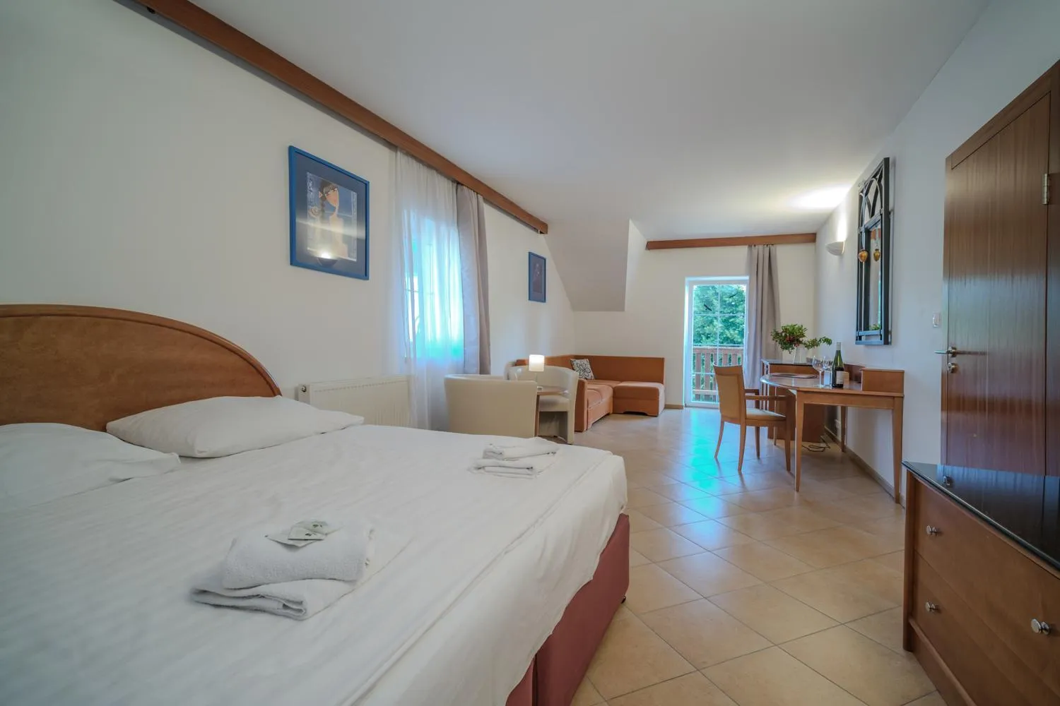 Bed in Hotel Barborka