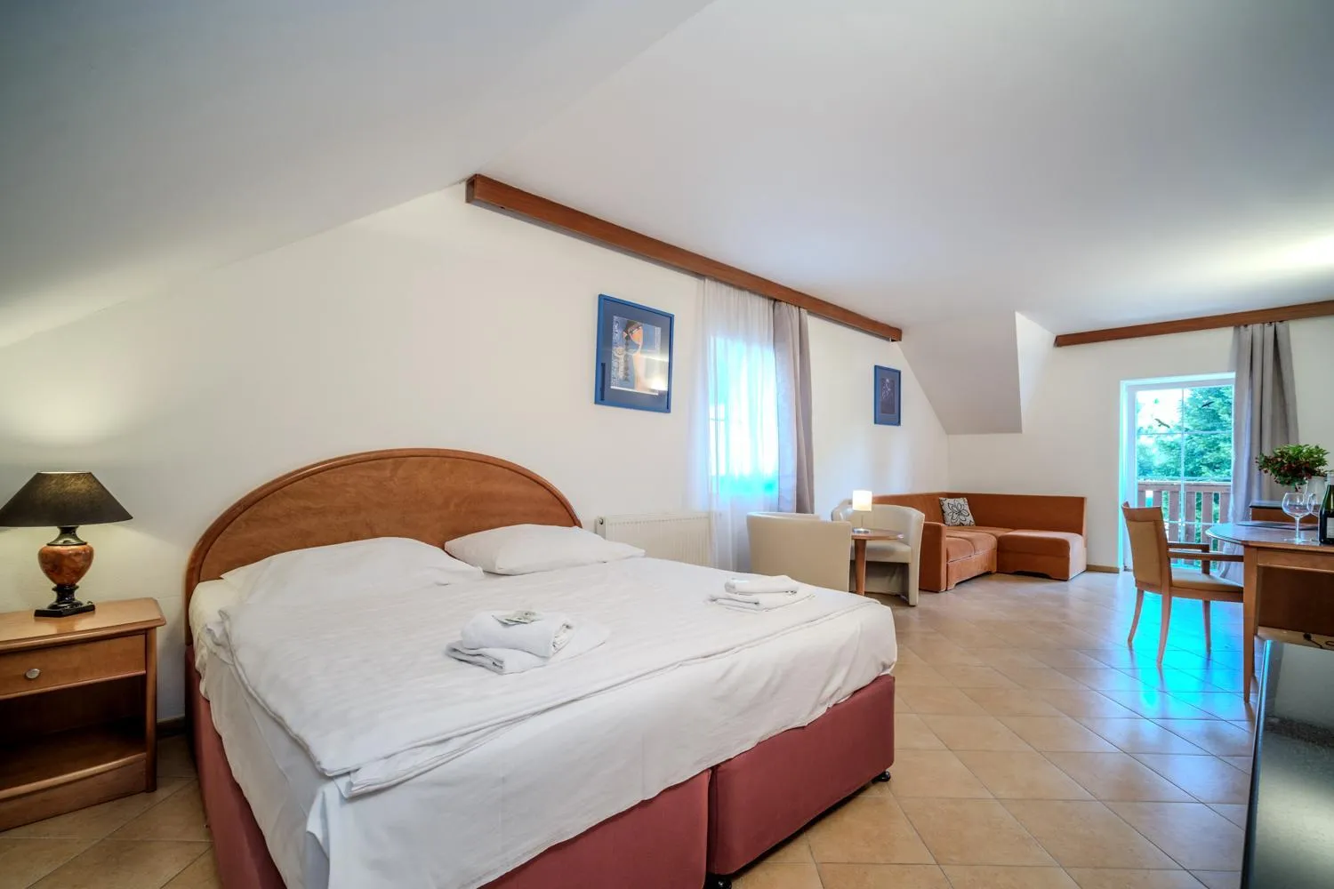 Bed in Hotel Barborka